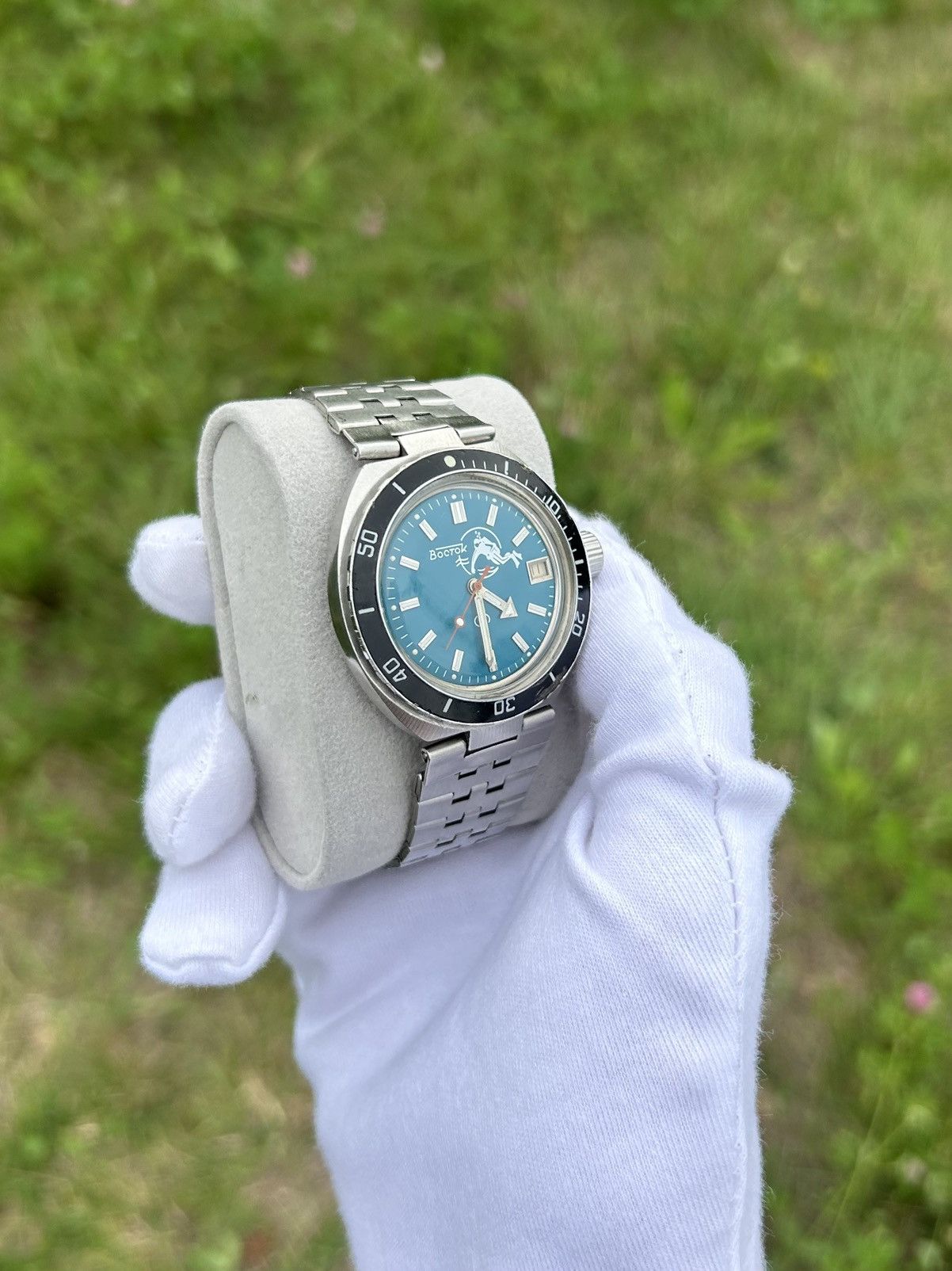 Vintage Vintage Watch Vostok Amphibia USSR Soviet Automatic 1980s Size ONE SIZE - 4 Thumbnail