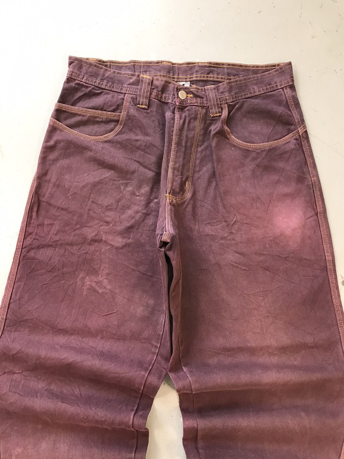 Vintage Vintage acmebilt clothing big pocket baggy fit denim Size US 36 / EU 52 - 4 Thumbnail