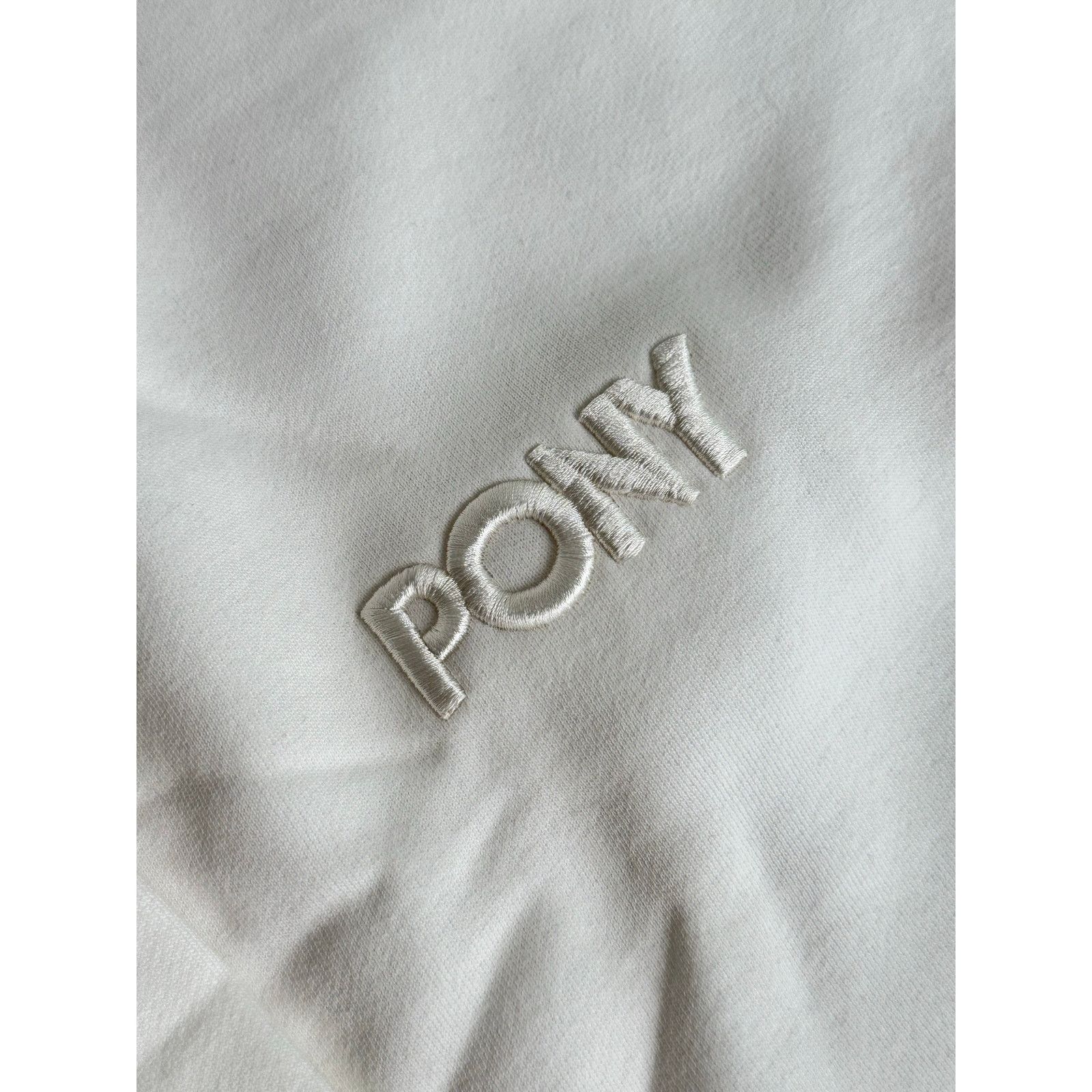 PONY Pony 72 Embroidered White Crewneck - Size M - New Size US M / EU 48-50 / 2 - 2 Thumbnail