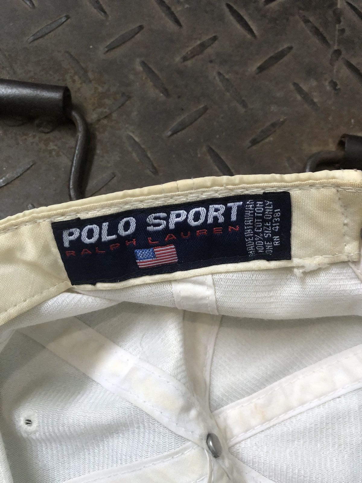 Polo Ralph Lauren Vintage 90s Polo Sport Ralph Lauren Hat Size ONE SIZE - 7 Thumbnail