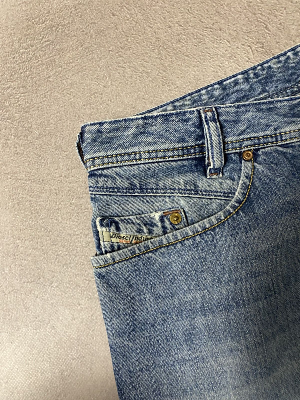 Diesel Diesel Faded blue Baggy avant garde denim y2k jeans pants Size US 32 / EU 48 - 4 Thumbnail