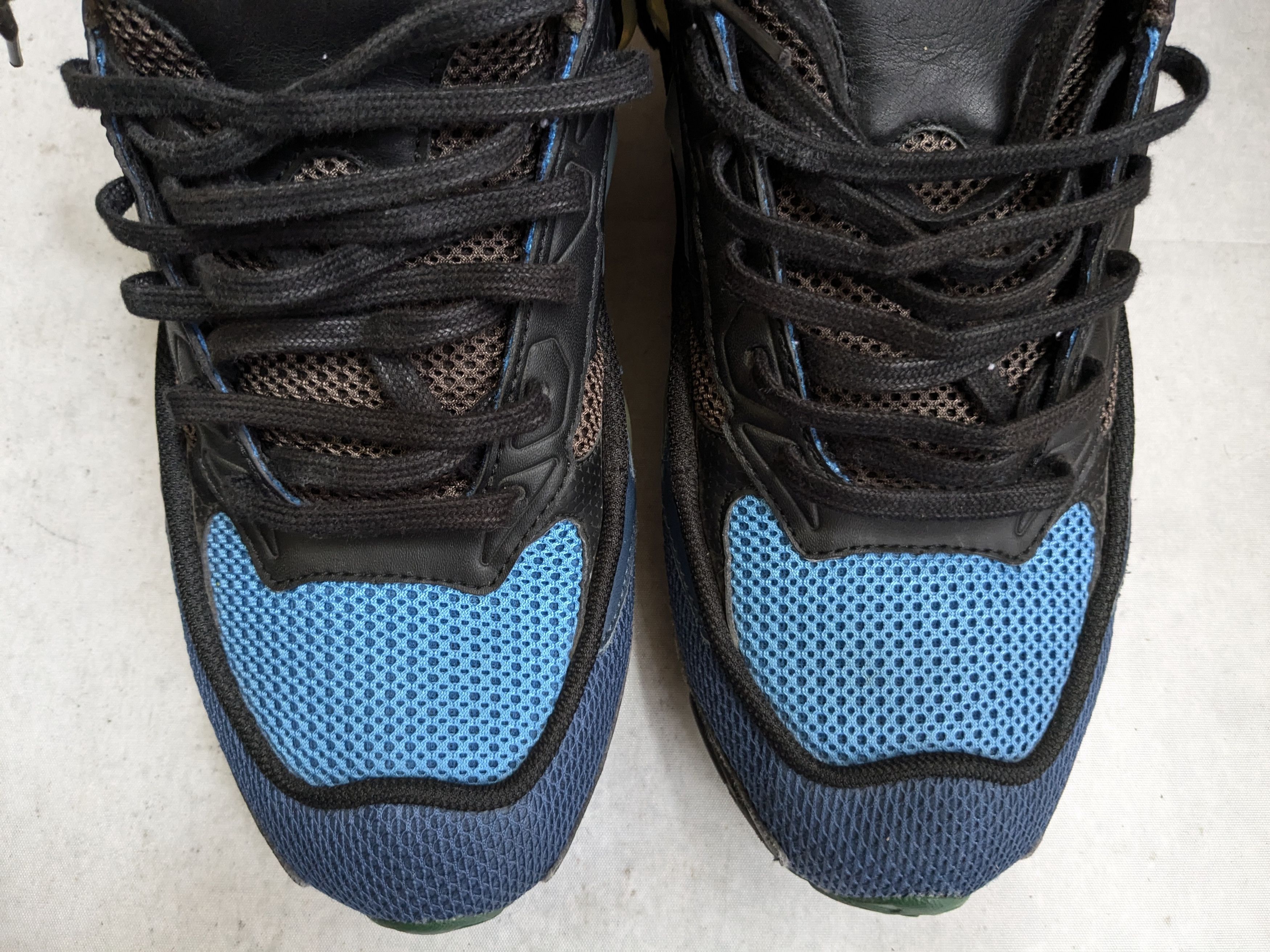 Adidas × Raf Simons Raf Simons Ozweego 2 Black Blue Size US 10.5 / EU 43-44 - 4 Thumbnail