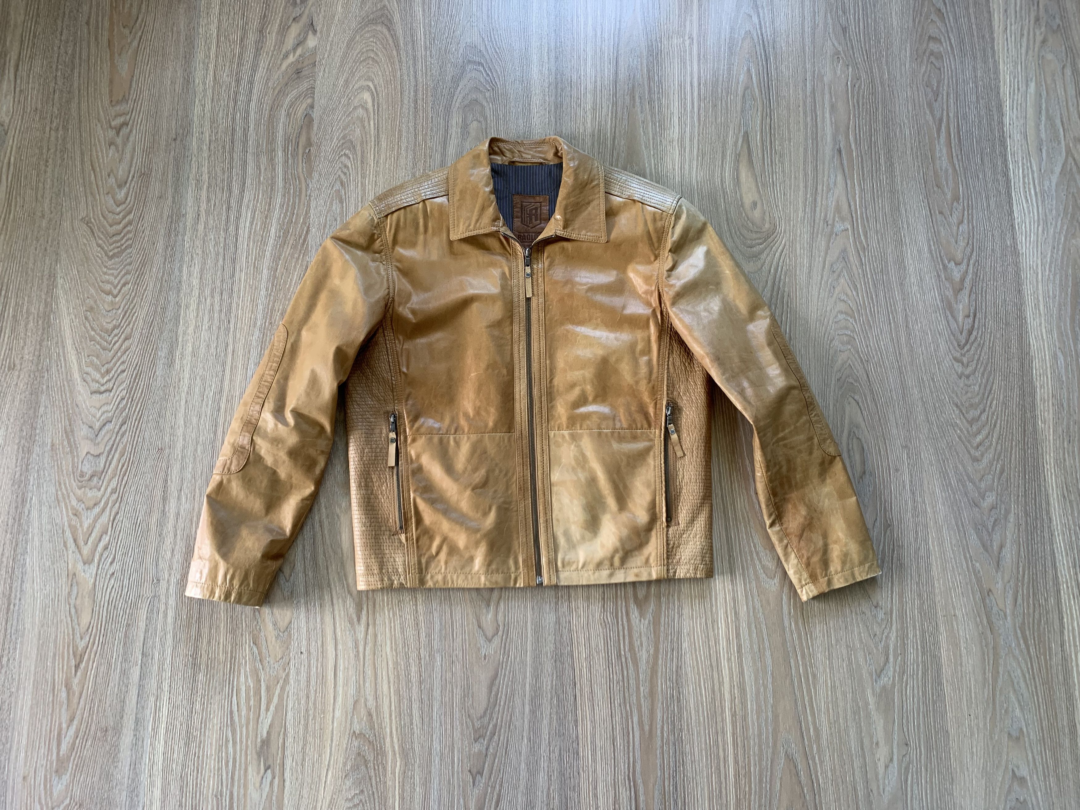 ジャケット・アウター .efiLevol destroyed leather Jacket efiLevol destroyed leather Jacket Vintage Radloff Leather Jacket