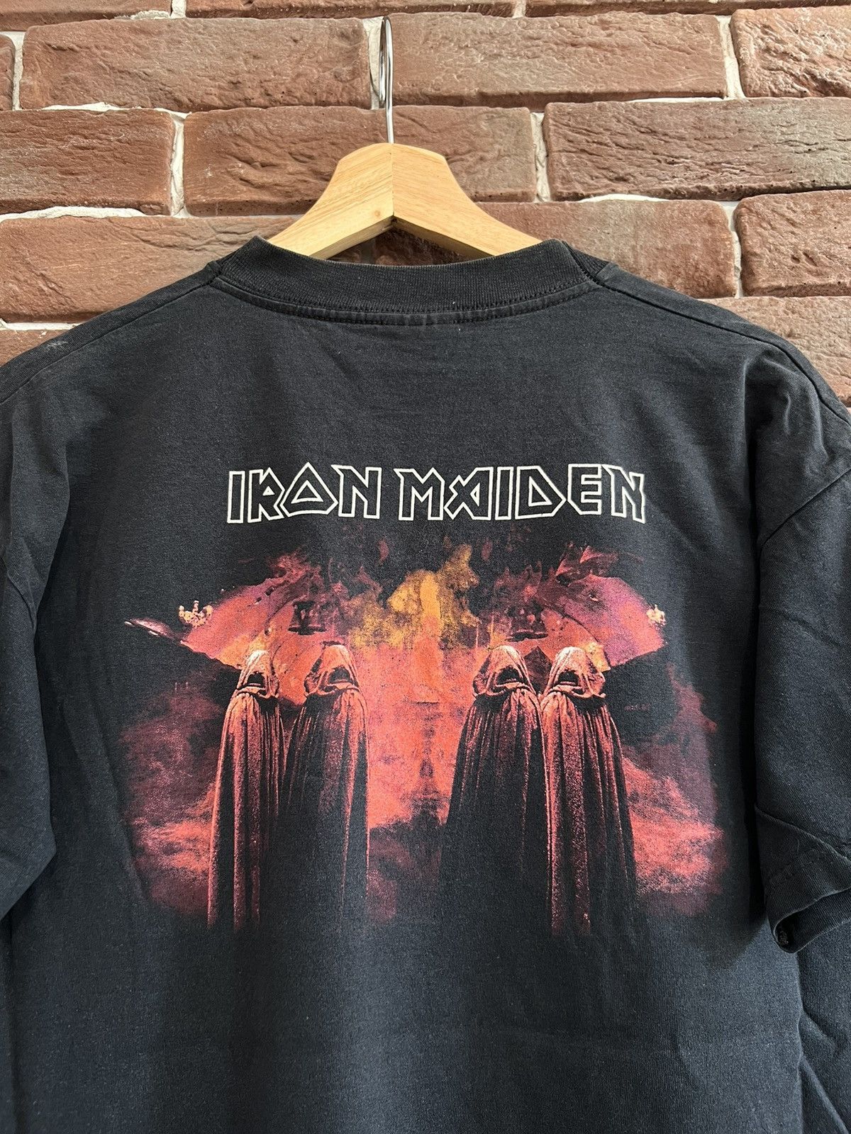 Band Tees Rare Vintage 2003 Iron Maiden Dance Death Metal Band Tee Size US L / EU 52-54 / 3 - 5 Thumbnail