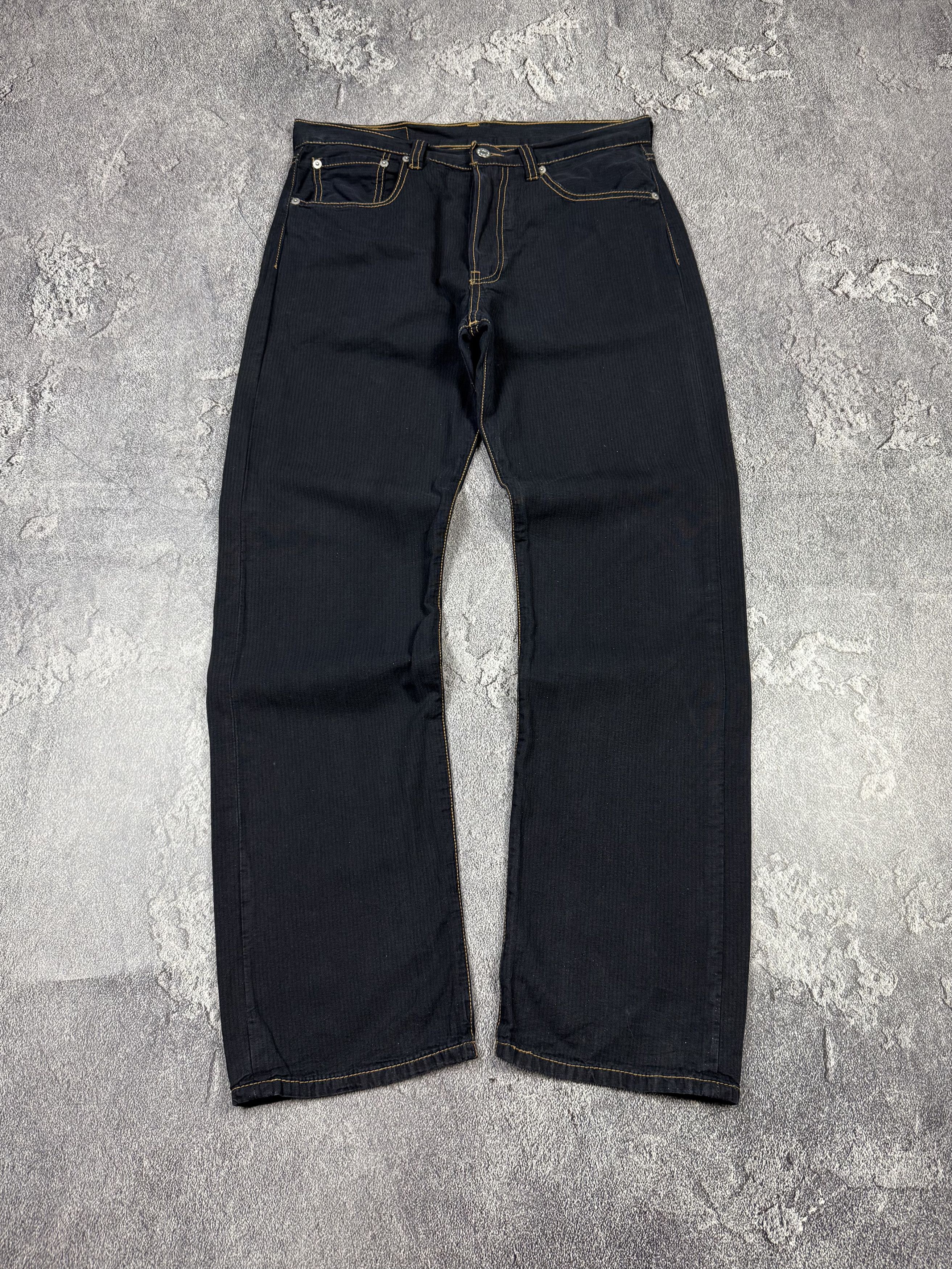 If Six Was Nine Y2K Levi's 501 Straight Fit Pants Streetwear Size US 30 / EU 46 - 5 Thumbnail