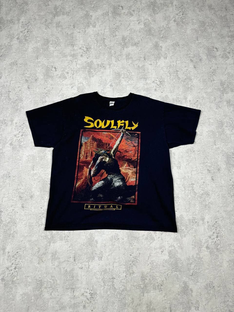 Band Tees Vintage Soulfly Ritual Aggression T-Shirt Size XXL Size US XXL / EU 58 / 5 - 1 Thumbnail