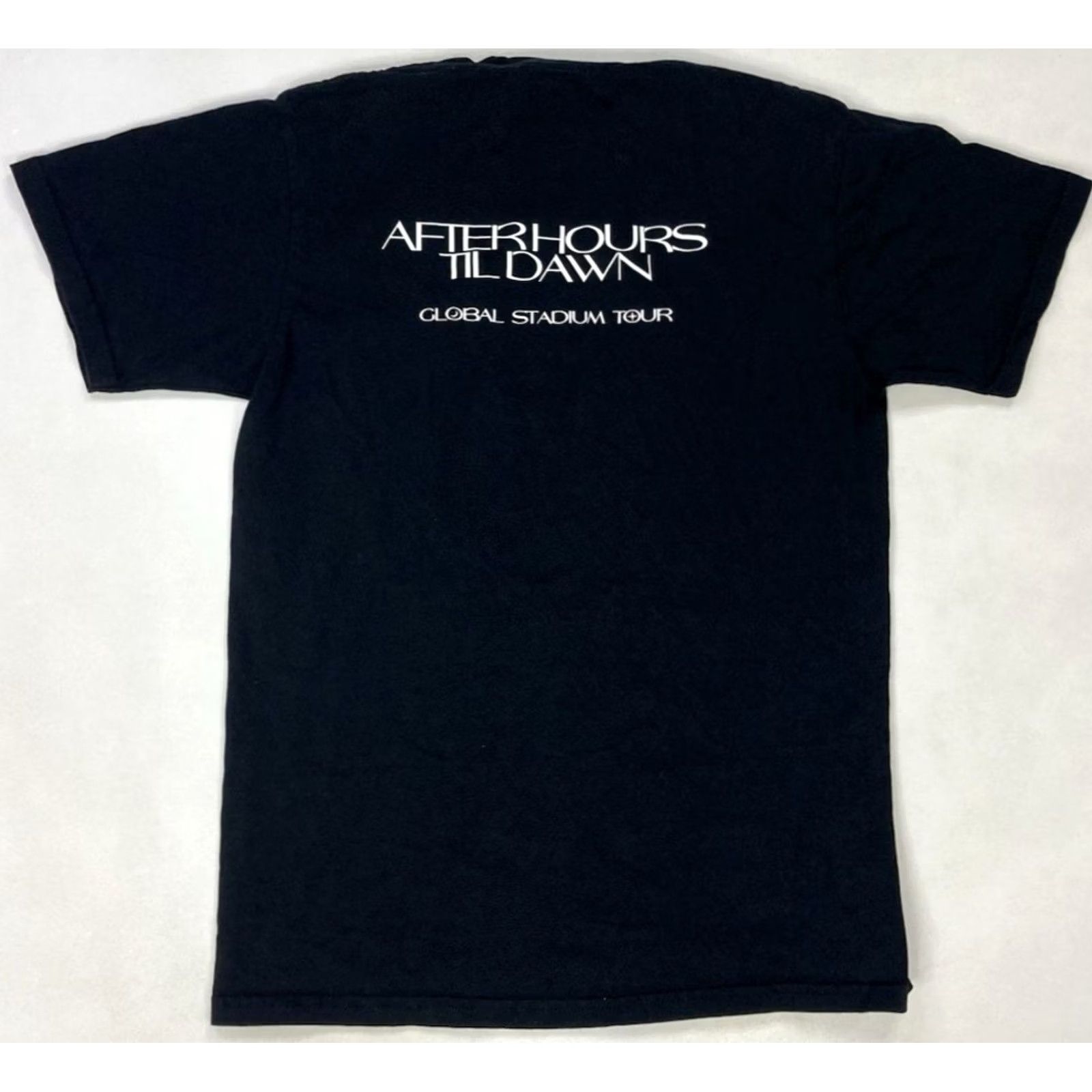 Vintage VINTAGE The Weeknd XO After Hours Til Dawn Global Stadium Los Angeles T-shirt Men Medium Black Cotton Crew Neck Short Sleeve Graphic Print Size US M / EU 48-50 / 2 - 3 Thumbnail