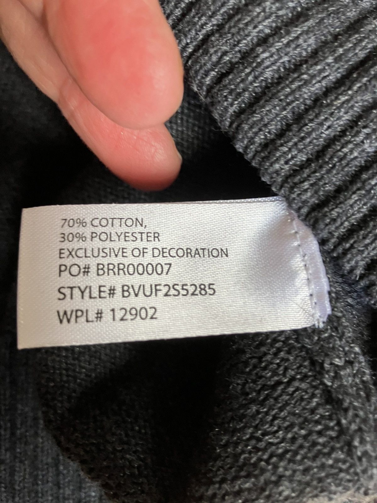 Polo Ralph Lauren Polo Ralph Lauren Charcoal and Black Men’s XL 1/4 zip Size US XL / EU 56 / 4 - 3 Thumbnail