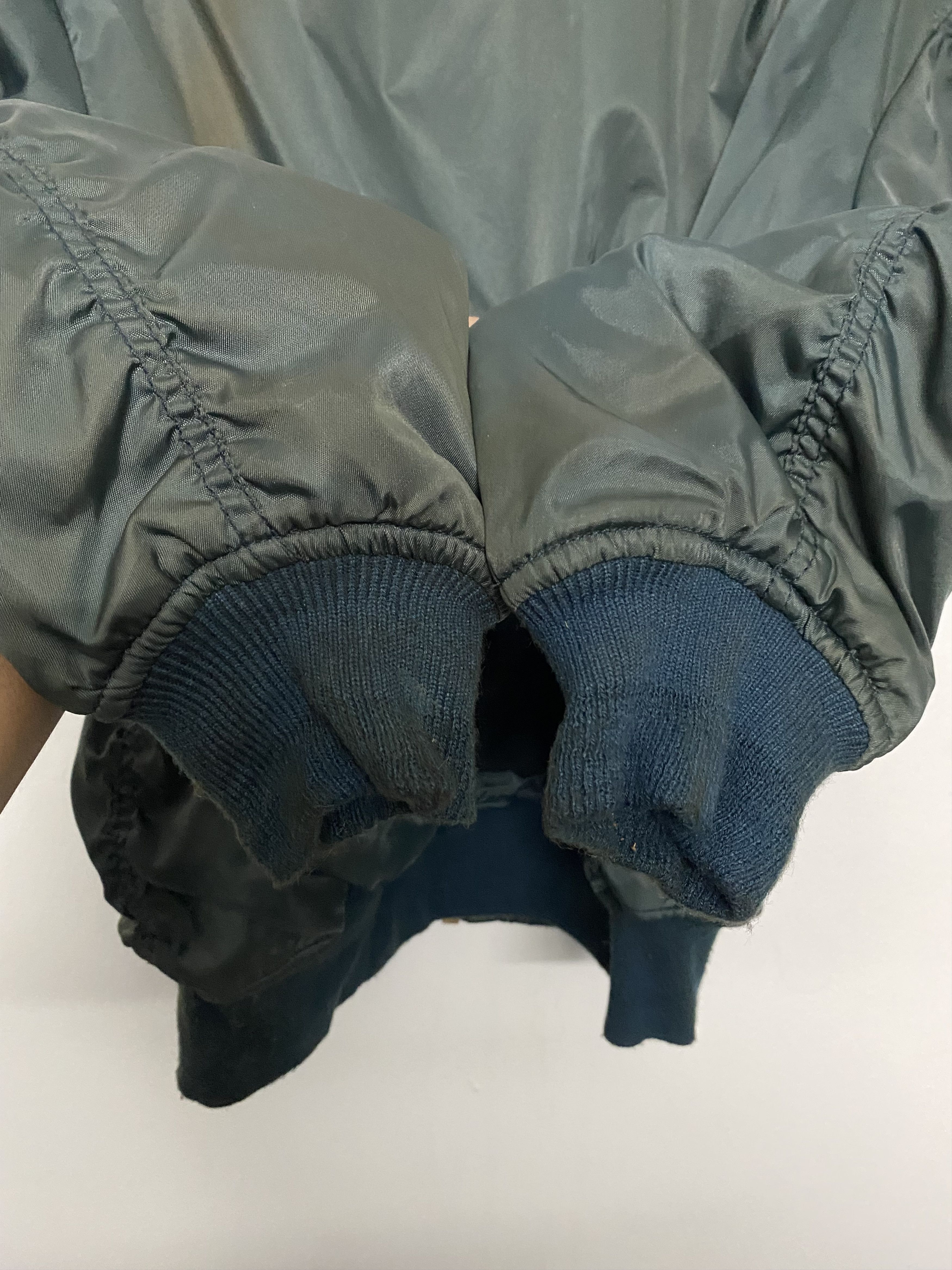 Vintage Vintage Military Bomber Jacket MA-1 Flyer’s LL Olive Green Size US L / EU 52-54 / 3 - 9 Thumbnail
