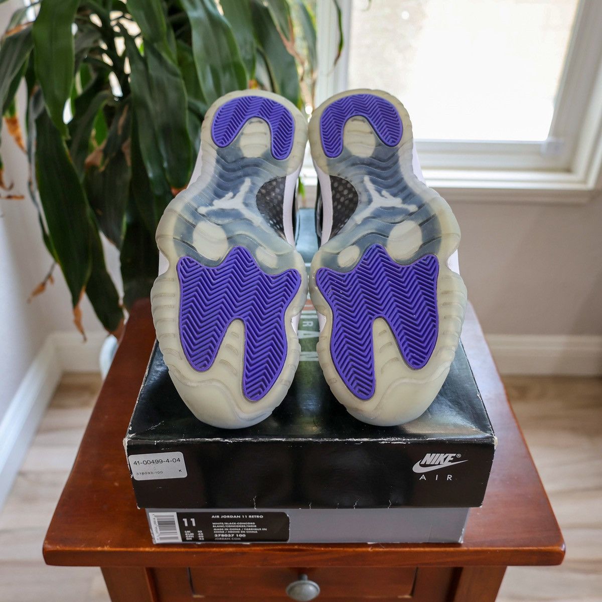 Jordan Brand × Nike Air Jordan 11 Retro Concord 2018 Size US 11 / EU 44 - 6 Thumbnail