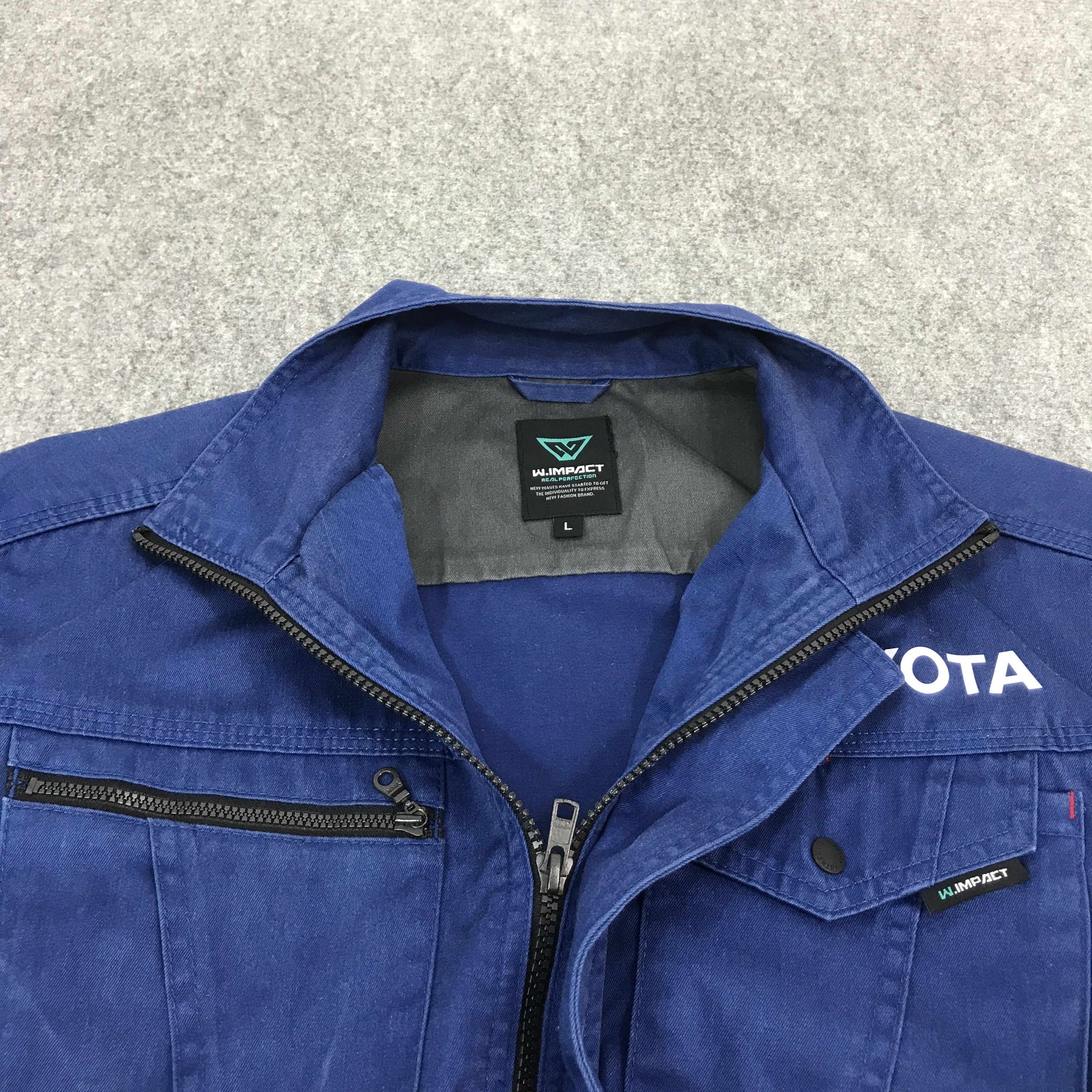 Japanese Brand toyota racing blue uniform custom jacket Size US L / EU 52-54 / 3 - 5 Thumbnail