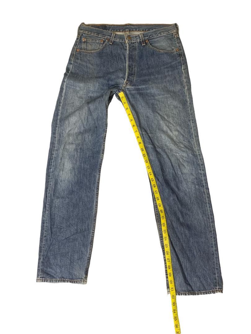 Levi's Vintage Clothing Vintage Levi’s 501 Distressed Denim Size US 33 - 12 Thumbnail