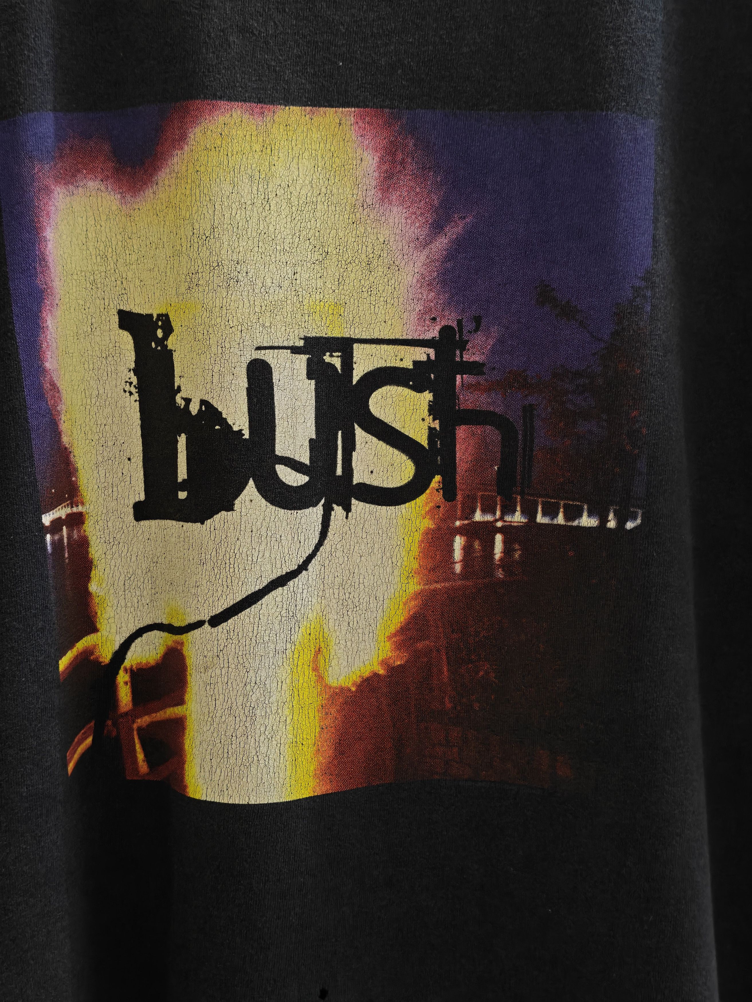 Band Tees Vintage 90's Grunge Bush Band T-Shirt Size US L / EU 52-54 / 3 - 3 Thumbnail