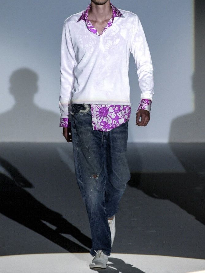 Gucci S/S 2002 Floral Print Shirt (SS02, Archive, Tom Ford) Size US M / EU 48-50 / 2 - 9 Thumbnail