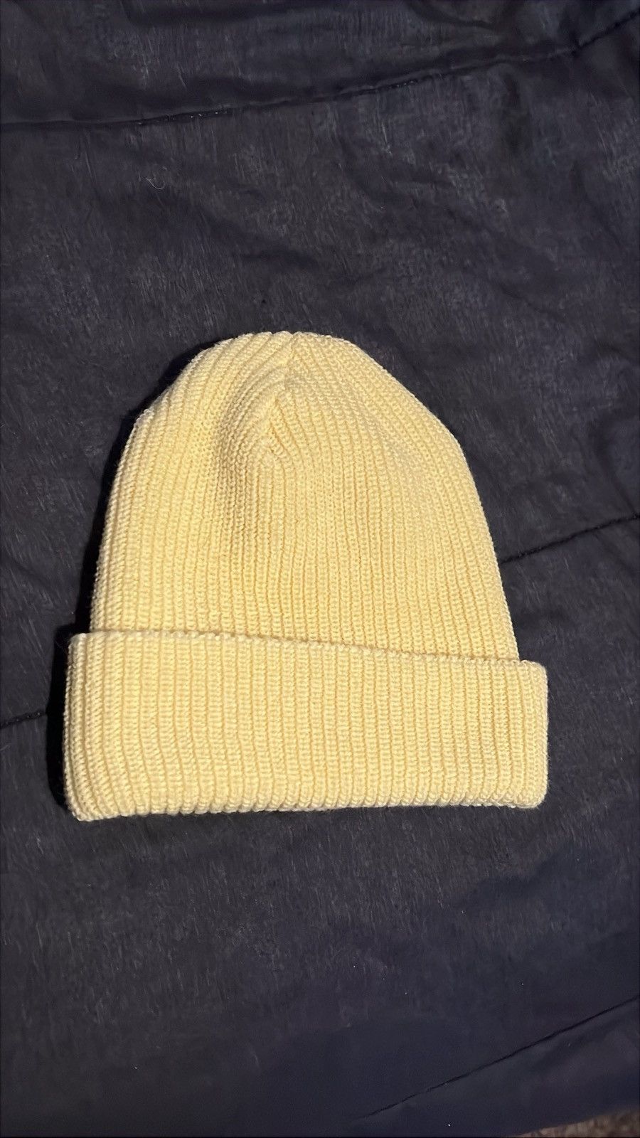 Supreme Supreme Overdyed Yellow Beanie Size ONE SIZE - 2 Thumbnail