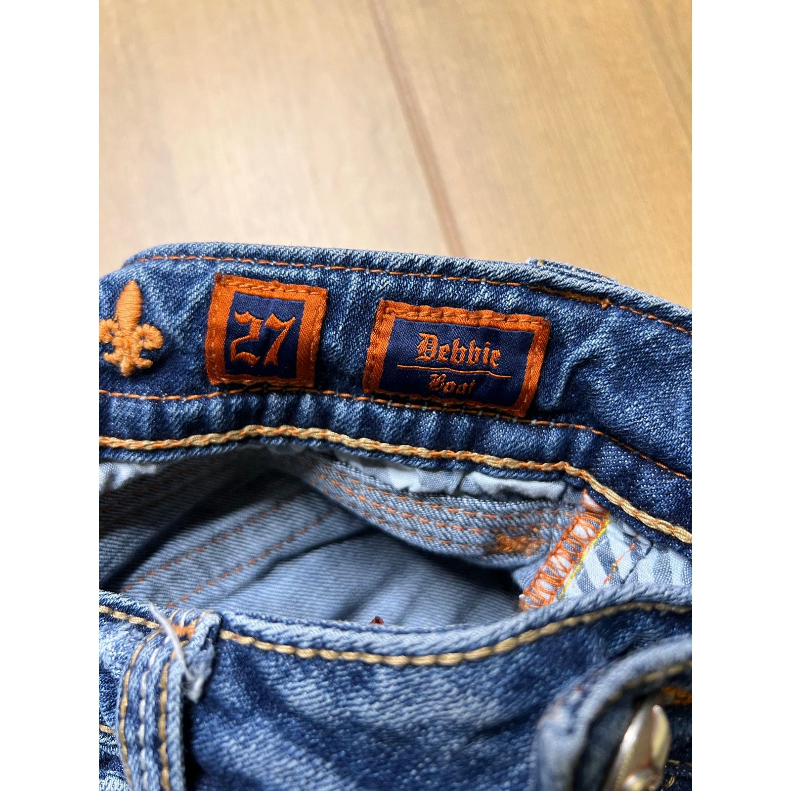 Rock Revival Y2K Rock Revival Women’s Debbie Bootcut Jean Size 28 flare Size 28" / US 6 / IT 42 - 5 Thumbnail