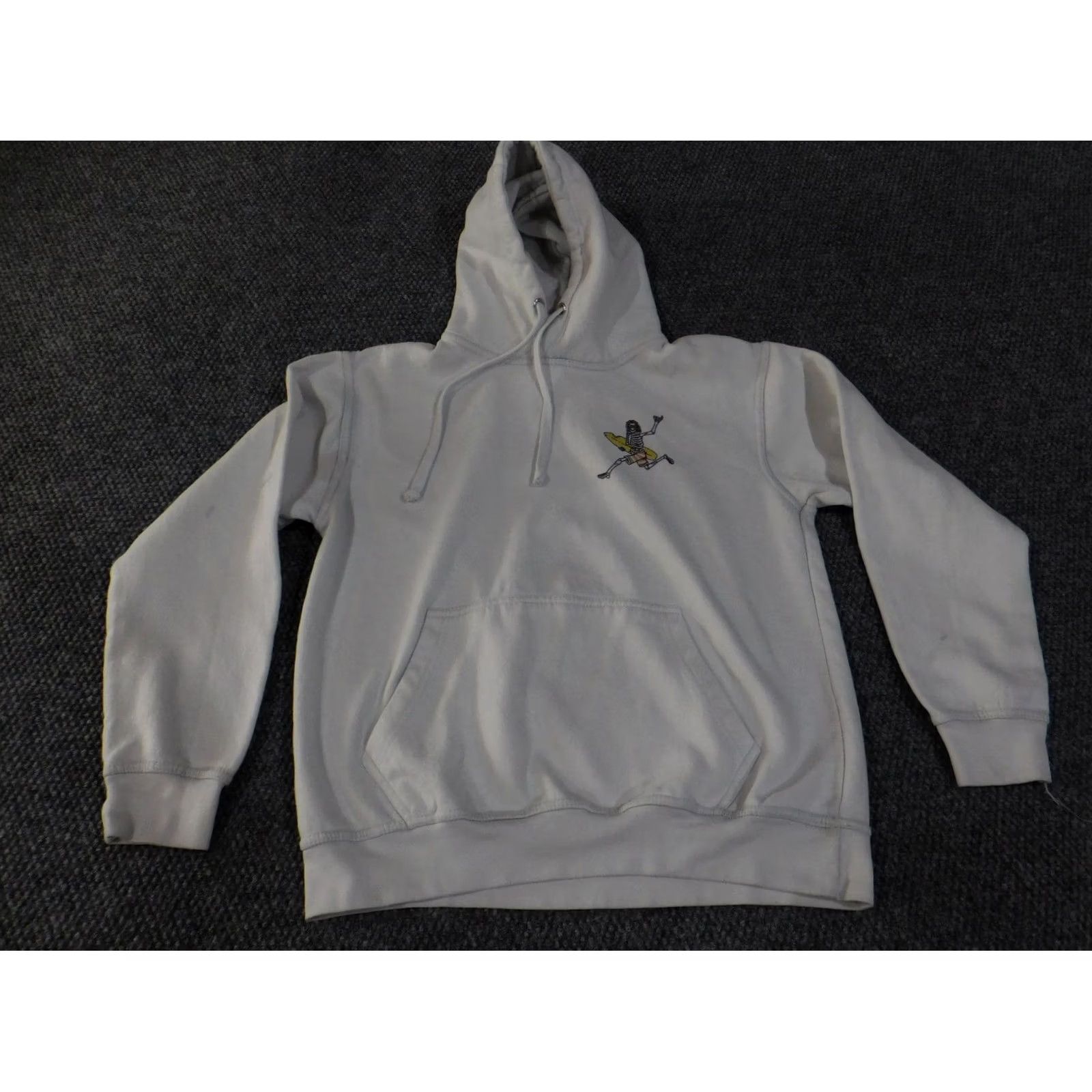 MOTHER Call Your Mother Hoodie Mens L White Graphic Print Hooded Pullover Long Sleeve Crew Neck Mens Sweatshirt Size US L / EU 52-54 / 3 - 2 Thumbnail