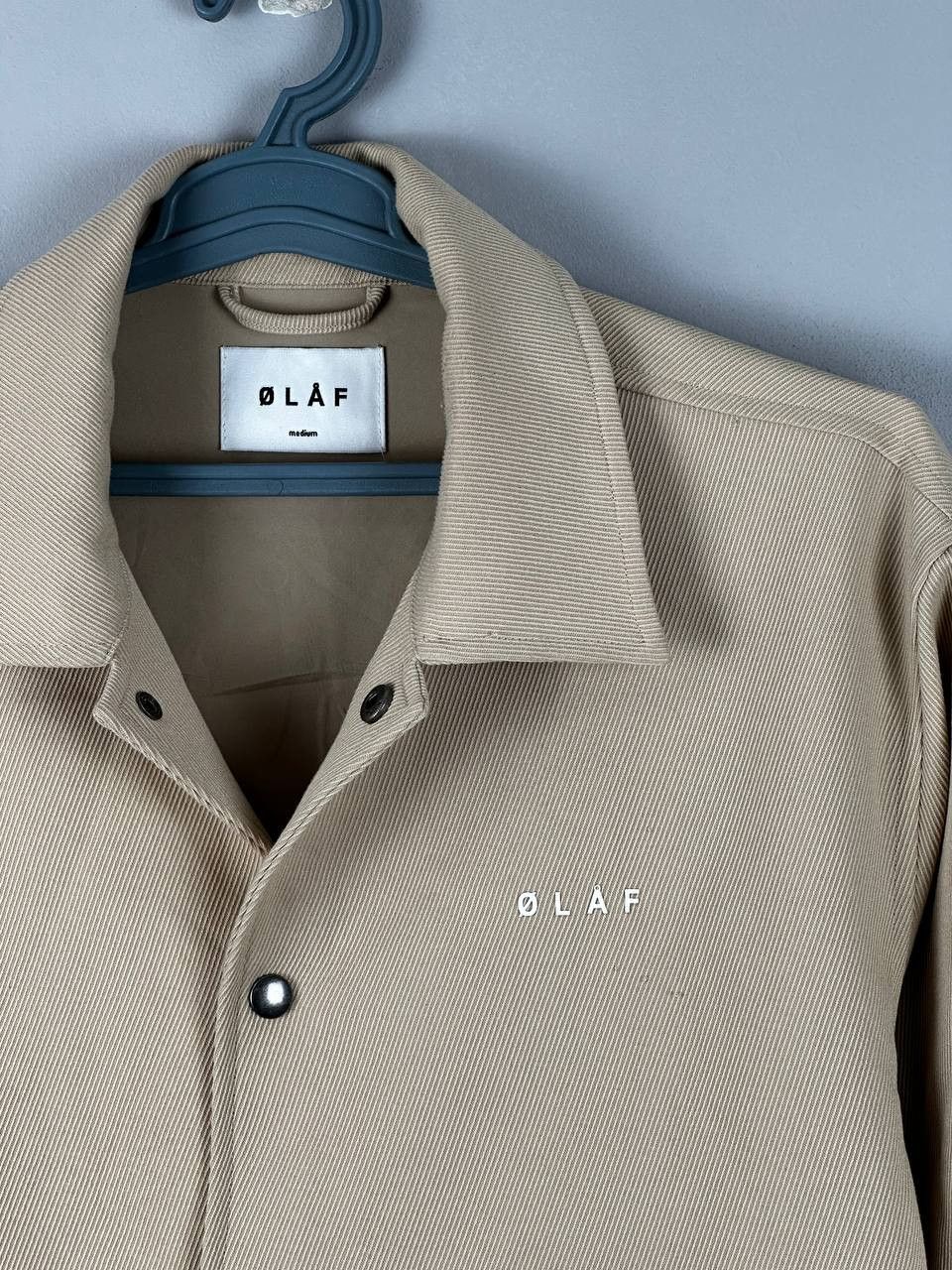 OLAF OLAF Streetwear Beige Casual Coach Jacket Size US M / EU 48-50 / 2 - 4 Thumbnail