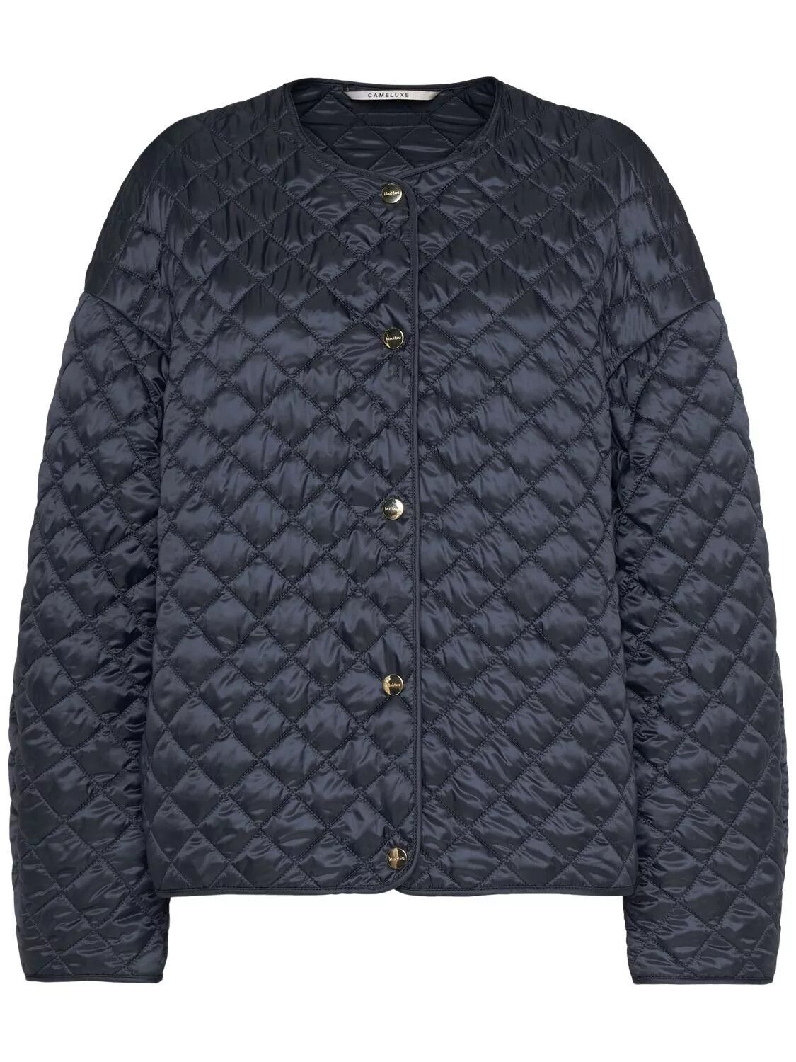 MAX MARA Luci $965 Mdnt Blue Padded Jacket New Auth