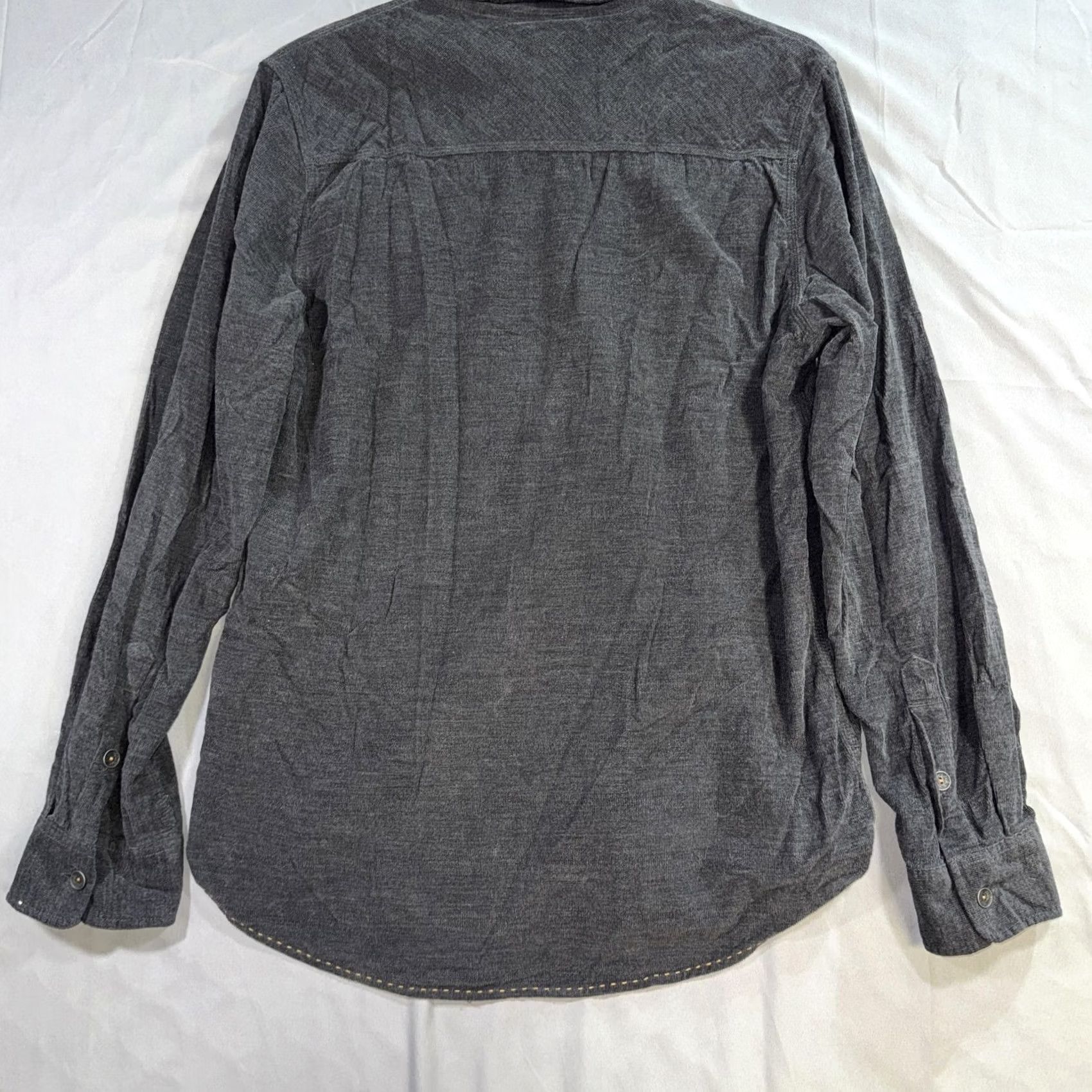 True Religion True Religion Shirt Women’s XL Gray Knit Long Sleeve Button Front Pockets Casual Size XL / US 12-14 / IT 48-50 - 2 Thumbnail