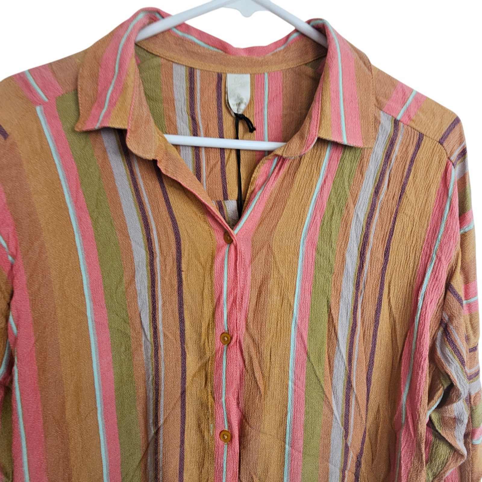 Prana Prana Womens Scheena Tunic M Cacti Soleil Striped Layering Size M / US 6-8 / IT 42-44 - 4 Thumbnail