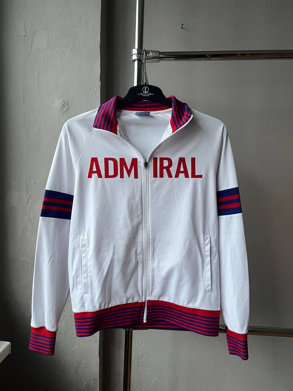 Vintage 1980 ENGLAND TEAM REMAKE TRAINING SOCCER FOOTBALL JACKET S Size US S / EU 44-46 / 1 - 2 Thumbnail