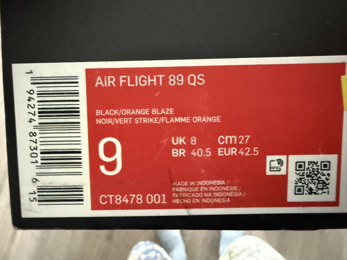 Nike Air Flight 89 QS Halloween 🎃 Rare Size US 9 / EU 42 - 7 Thumbnail