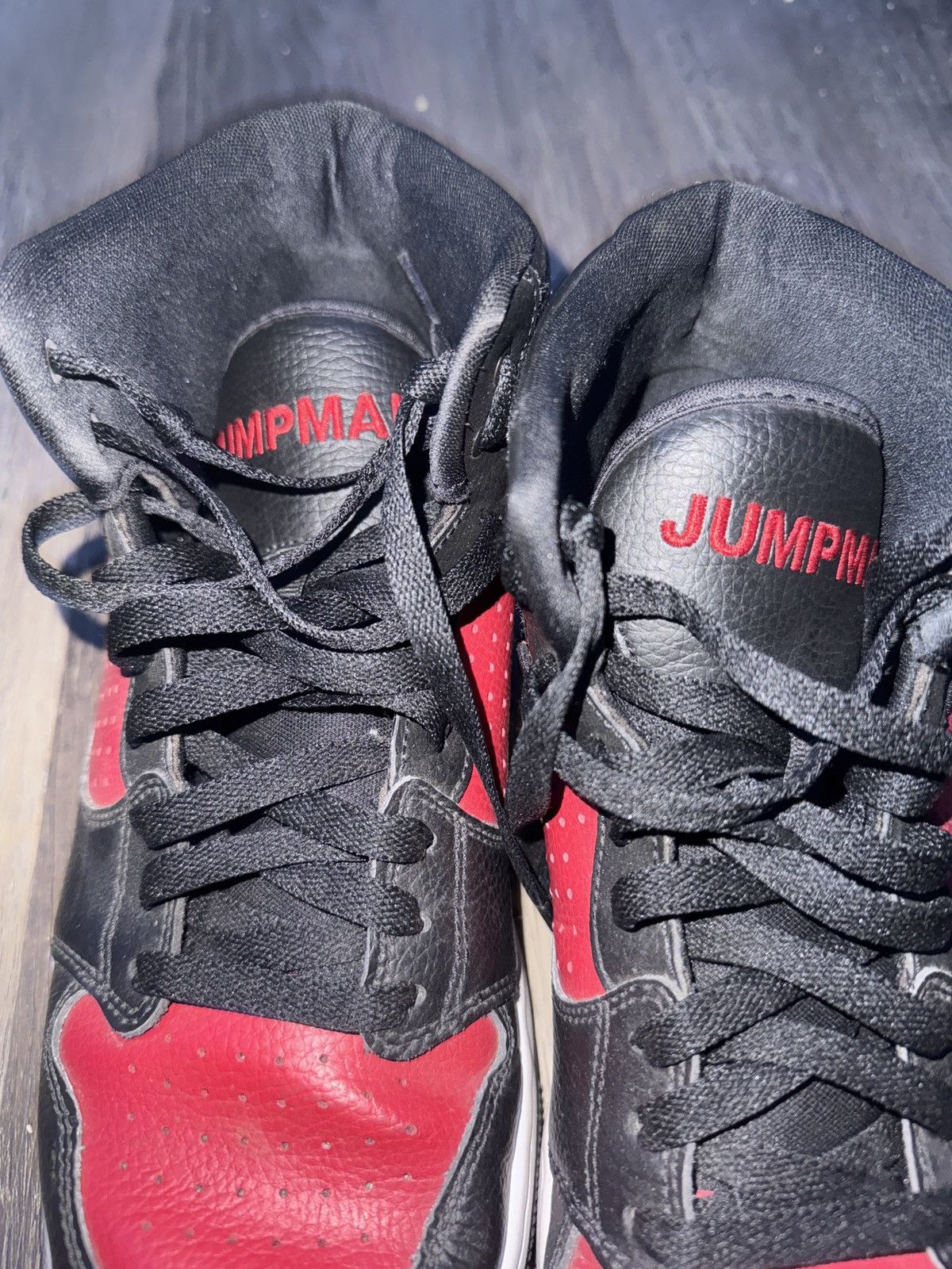 Jordan Brand × Nike Air Jordan 1s Access Black/Gym Red And White Size US 10 / EU 43 - 5 Thumbnail