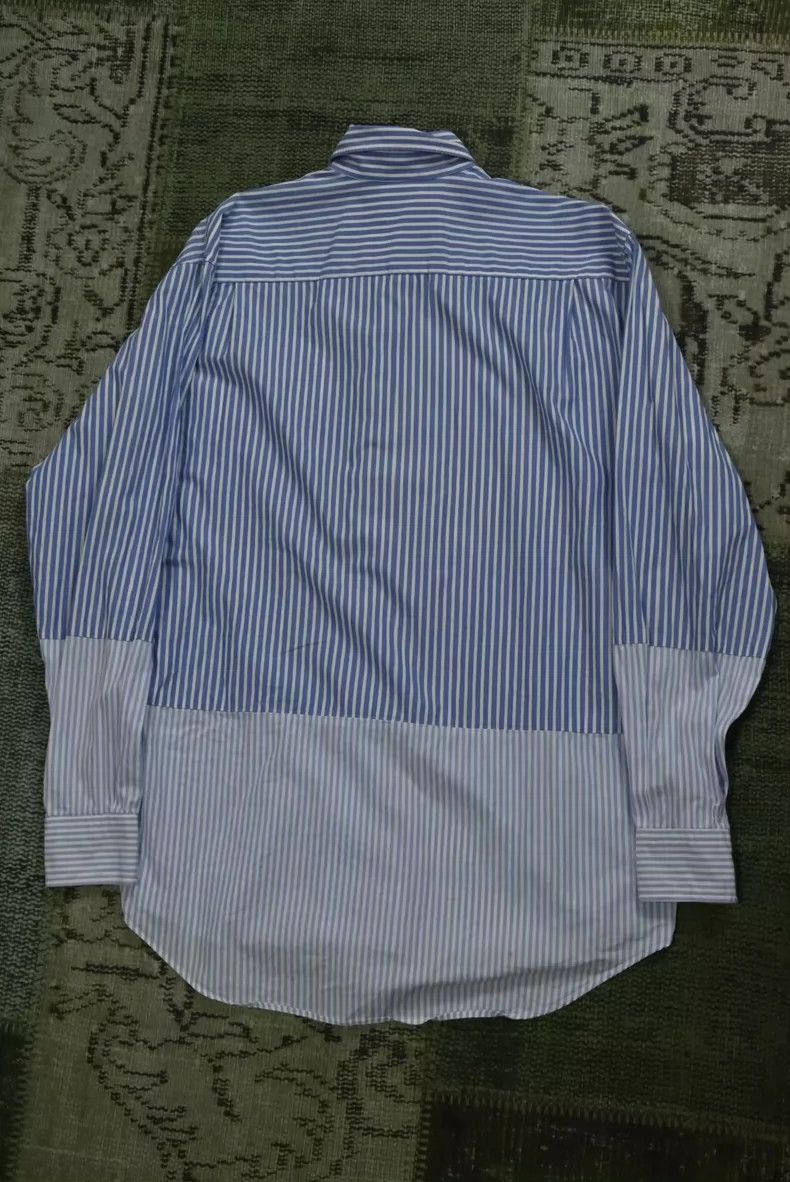 Vetements Vetements Vetteman pieced stripe oversized shirt Size US XS / EU 42 / 0 - 2 Thumbnail