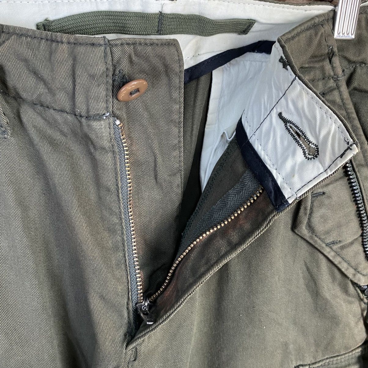 Japanese Brand DL Baldia Green Cargo Utility Multipocket Pants #C1259 Size US 29 - 14 Thumbnail