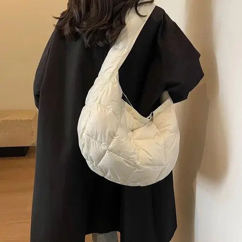 Japanese Brand Bag Outdoor retro quilted hobo bag messenger bag Size ONE SIZE - 2 Thumbnail