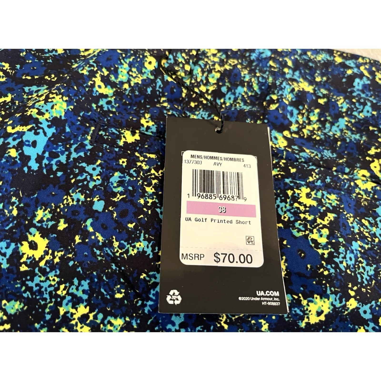 Under Armour Under Armour Golf Shorts Stretch Mens 38 NWT Multicolor Athletic Activewear Performance Golf Size US 38 / EU 54 - 6 Thumbnail