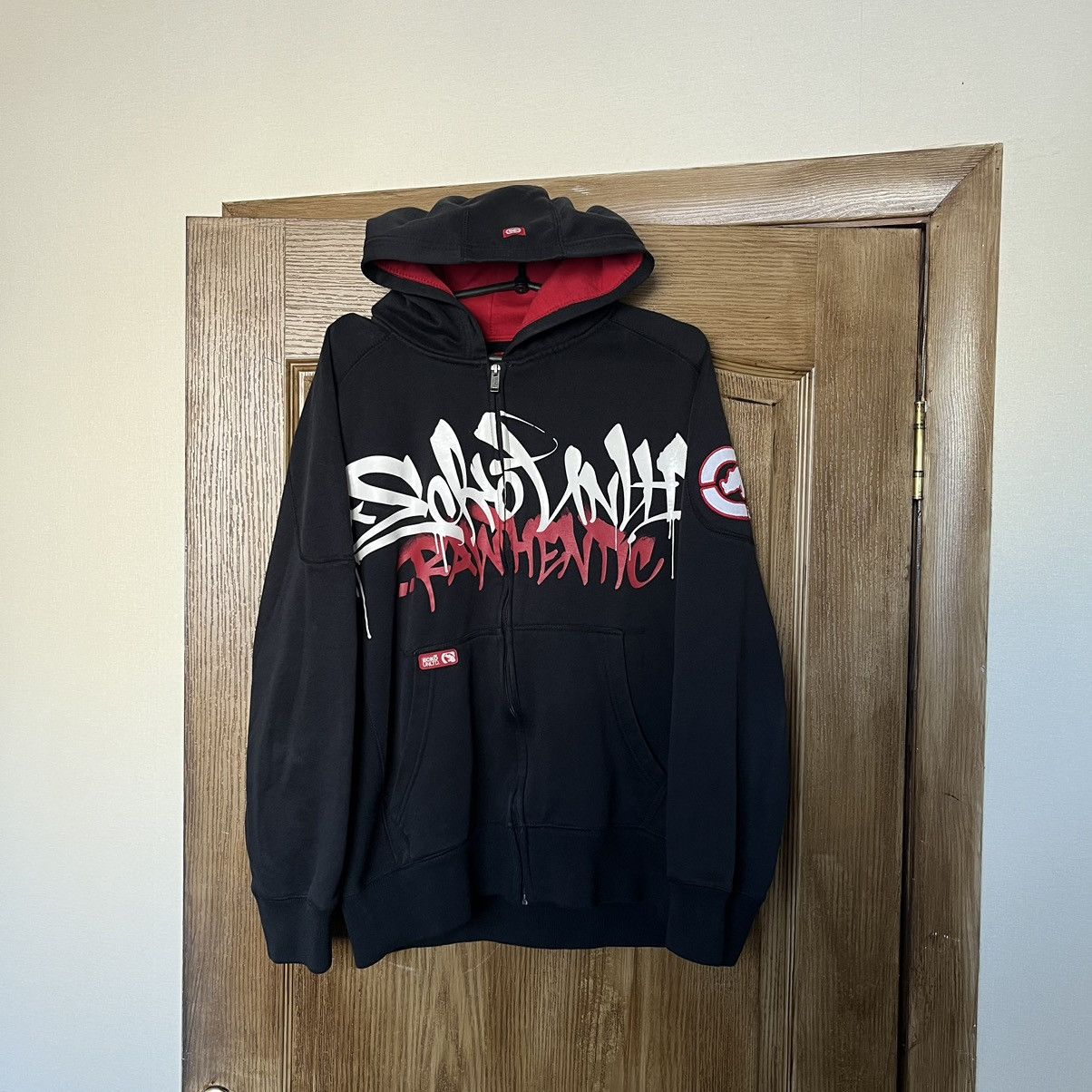 Ecko Unltd. Y2k Zip Vintage Hoodie Ecko Untld Big embroidered Logo Size US M / EU 48-50 / 2 - 1 Thumbnail