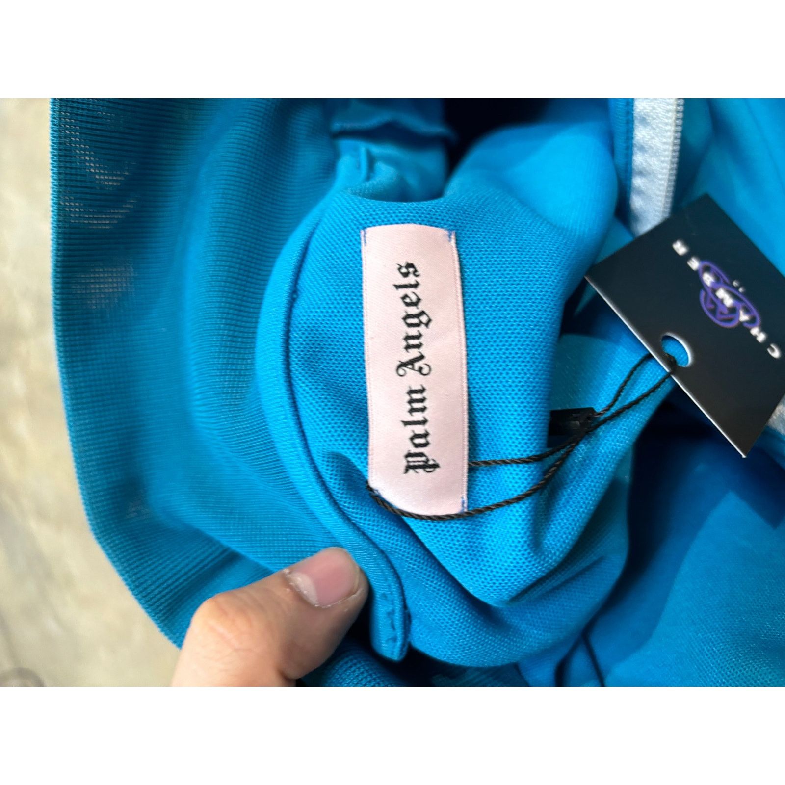 Palm Angels Palm AnGels Track Jacket Powder Blue Used XL Size US XL / EU 56 / 4 - 5 Thumbnail