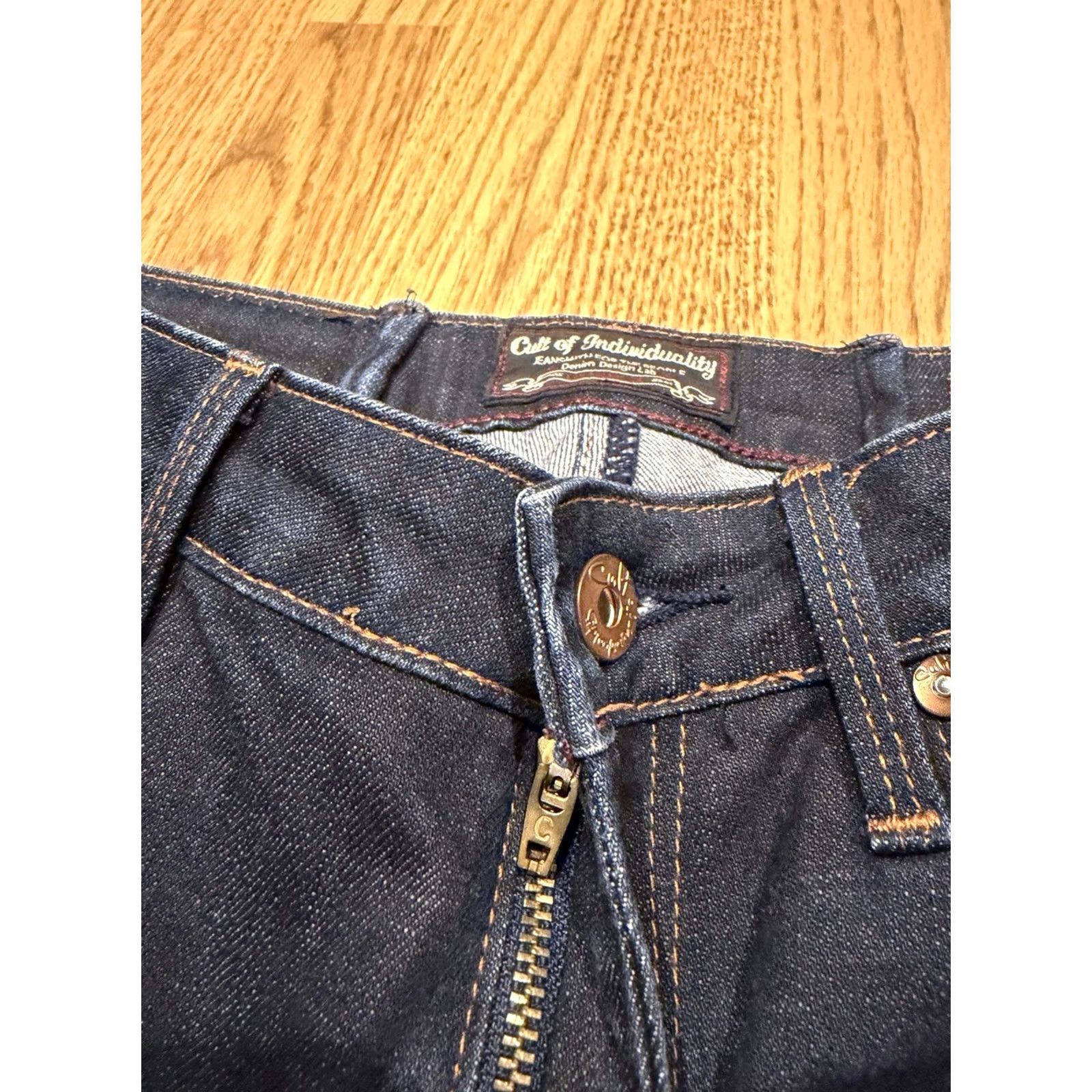 Cult Of Individuality Cult of Individuality Jeans Womens 28 Blue Vixen Curvy Fit Bootcut Y2K 90s Flare Cowgirl Stretch Pockets Denim Casual Regular Vintage N/A Size 28" / US 6 / IT 42 - 7 Thumbnail