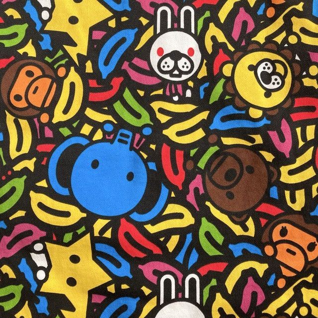 Bape BAPE Animal Safari Banana Milo Full Zip Hoodie NIGO APE Size US M / EU 48-50 / 2 - 2 Thumbnail
