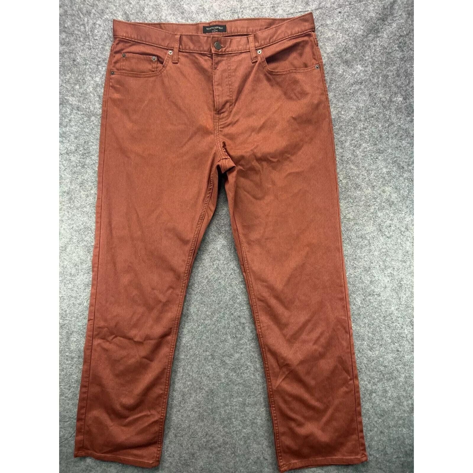Banana Republic Banana Republic Jeans Men's Mocha Brown Corded 38x31 Actual Size US 36 / EU 52 - 1 Thumbnail