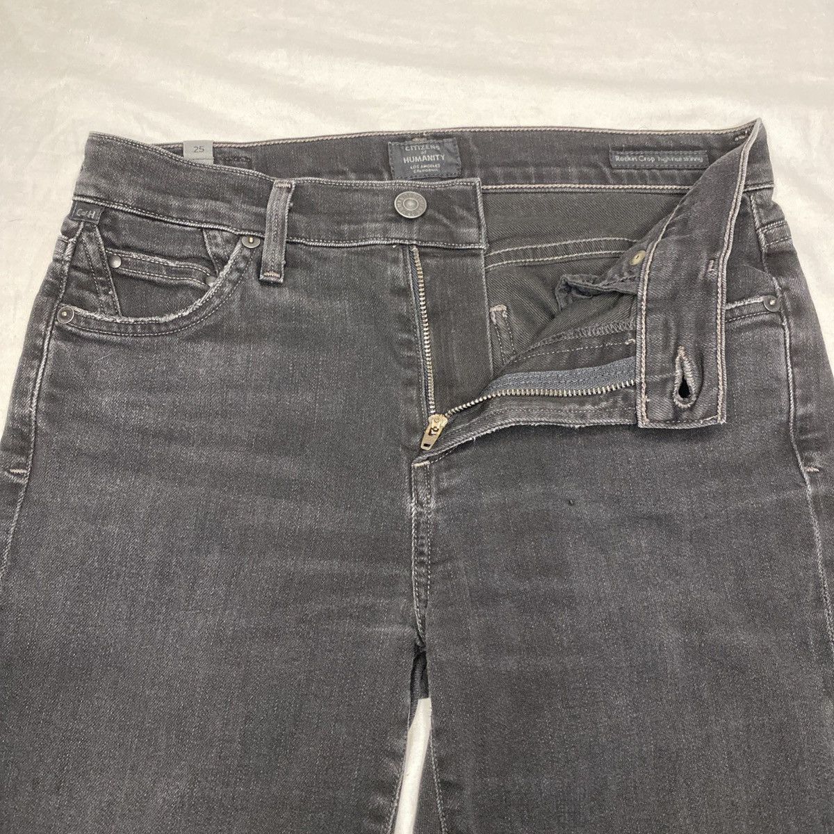 Citizens Of Humanity Citizens of Humanity High Rise Women's Jeans Black Sz 25 Size 25" / US 0 / IT 36 - 9 Thumbnail