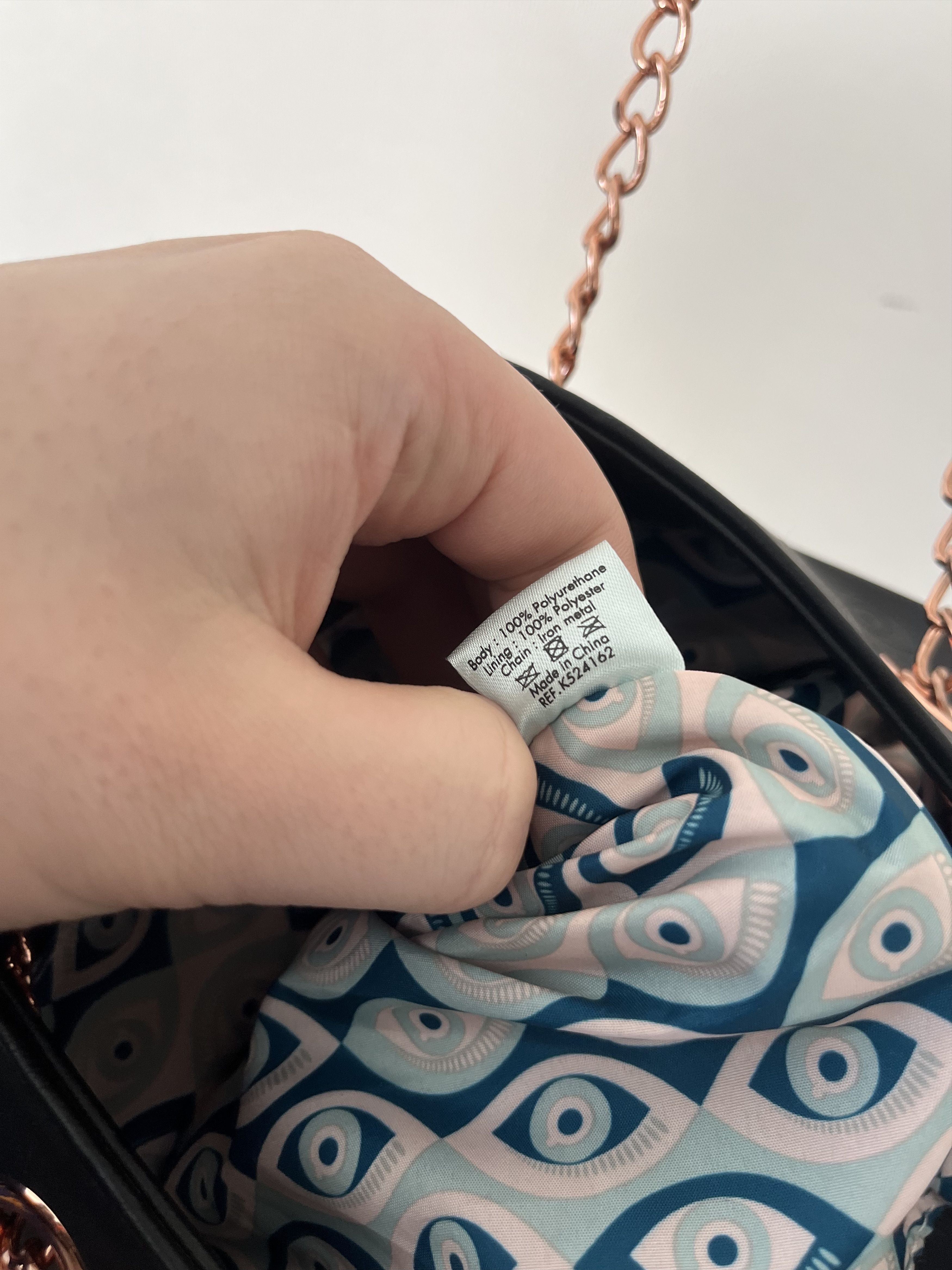 Kenzo KENZO PARFUMS Black Leather Gold Strap Branded Bucket Bag Size ONE SIZE - 8 Thumbnail