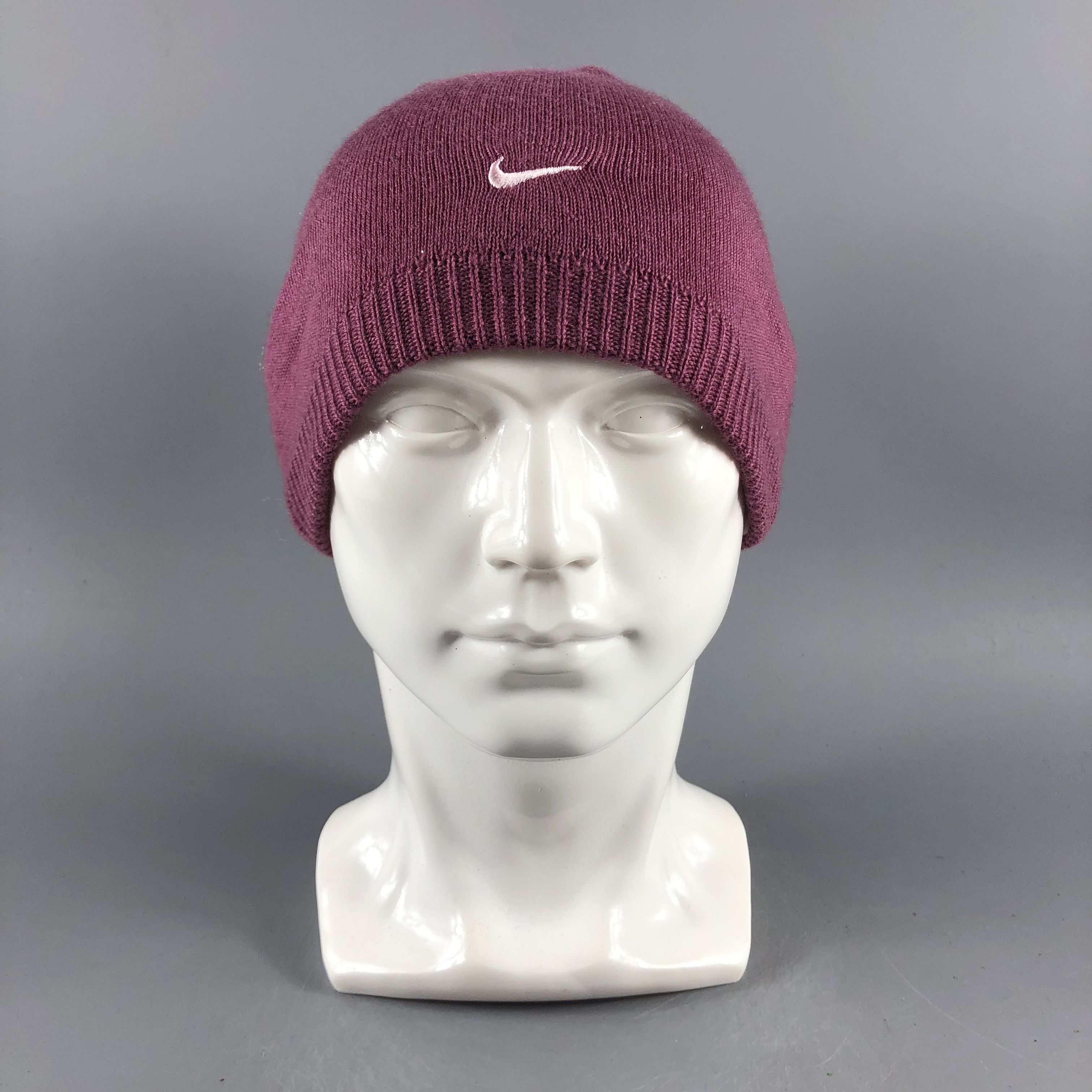 image of Nike Beanie Reversible Hats Stipe Snow Cap B1380, Men's
