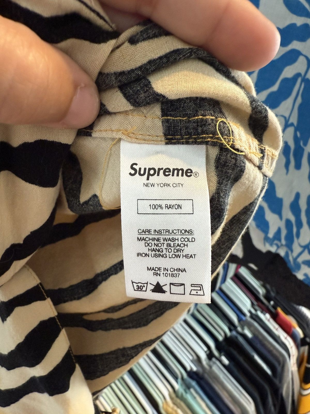 Supreme Tiger Print Supreme 18SS Size US M / EU 48-50 / 2 - 5 Thumbnail