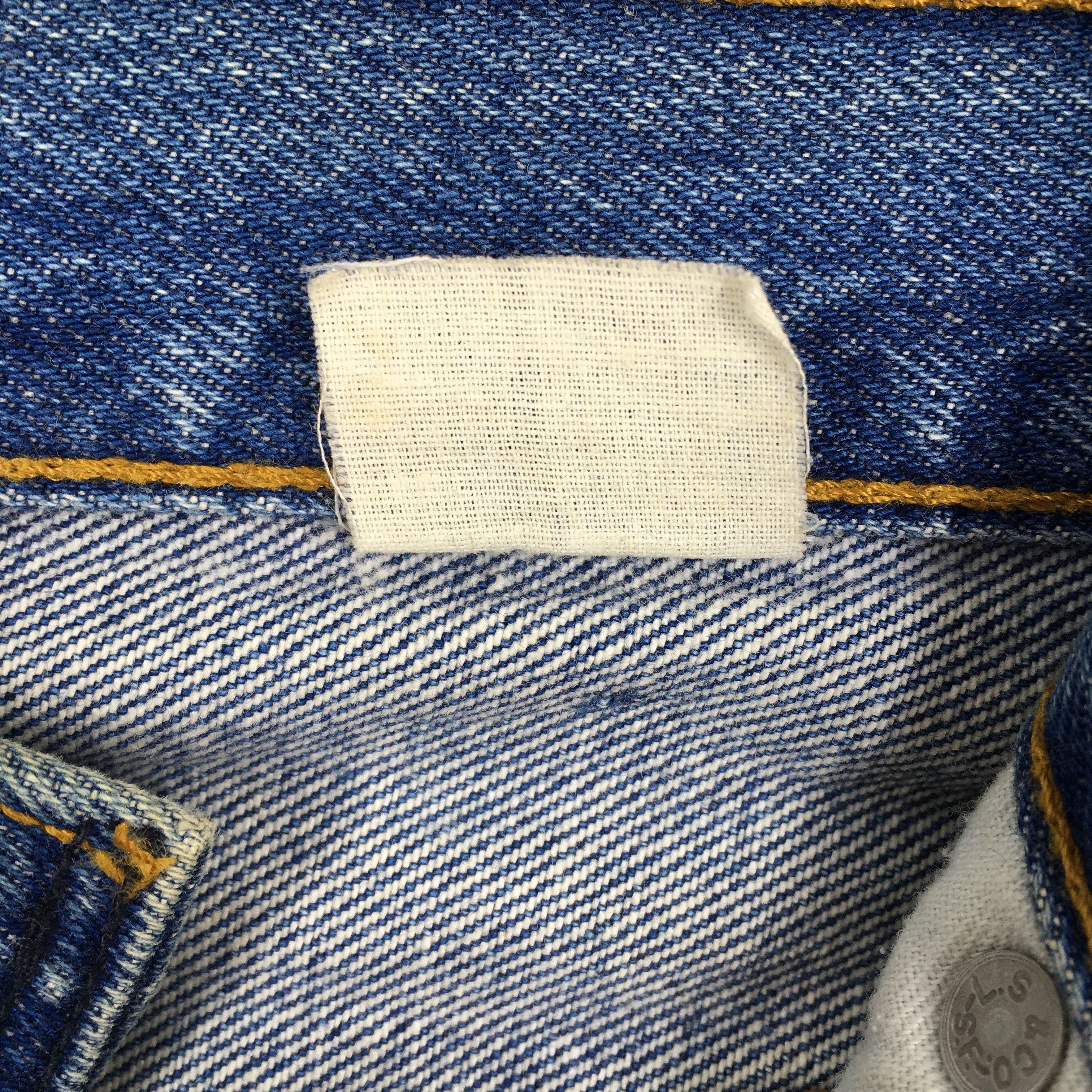 Levi's Size 27x30 Vintage 90s Levi's 501 Faded Blue Jeans S409 Size 27" / US 4 / IT 40 - 9 Thumbnail
