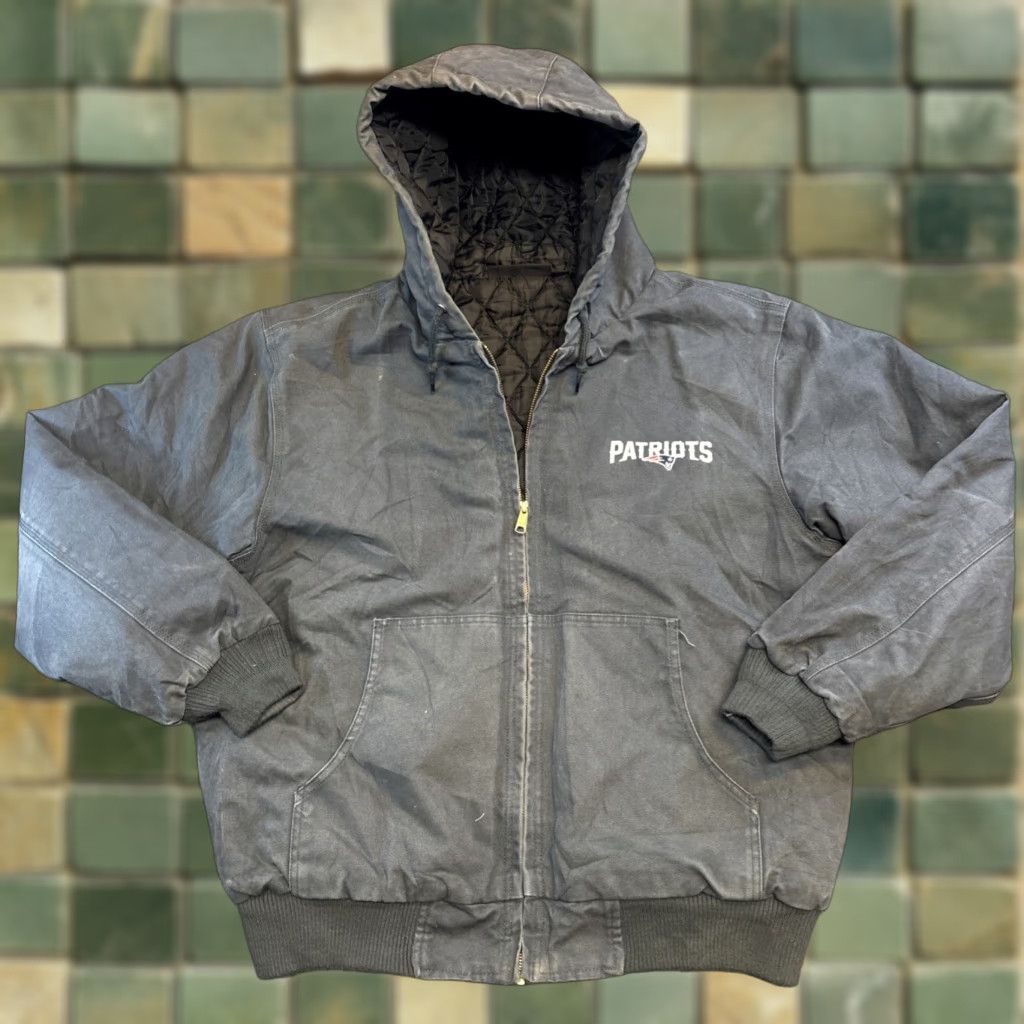 Dunbrooke Patriots Workwear Jacket Dunbrooke Coat Duck Canvas Grey Large Mens Size US L / EU 52-54 / 3 - 1 Thumbnail