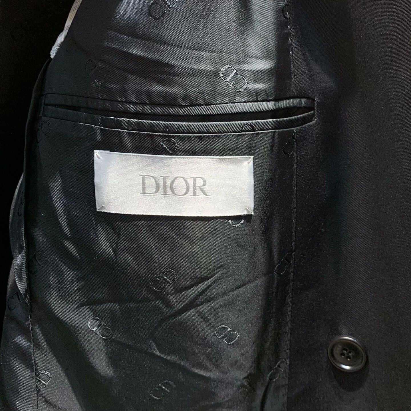 Dior Dior Double-Breasted Embroidered Blazer Size US L / EU 52-54 / 3 - 4 Thumbnail