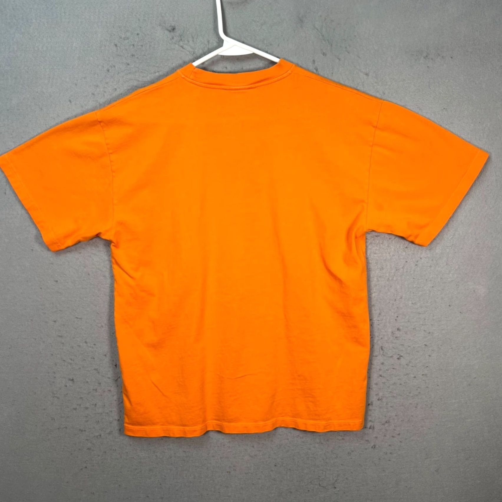 Aries VINTAGE Aries Mens Size Medium Groove With Jesus Graphic T Shirt Orange 100% Cotton Shirt Mens Orange 90s Jesus Graphic Aries Shirt Size US M / EU 48-50 / 2 - 2 Thumbnail