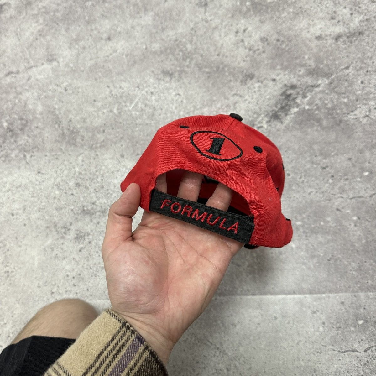 Ferrari Vintage 90s Formula 1 Ferrari cap Made in Italy racing y2k Size ONE SIZE - 3 Thumbnail