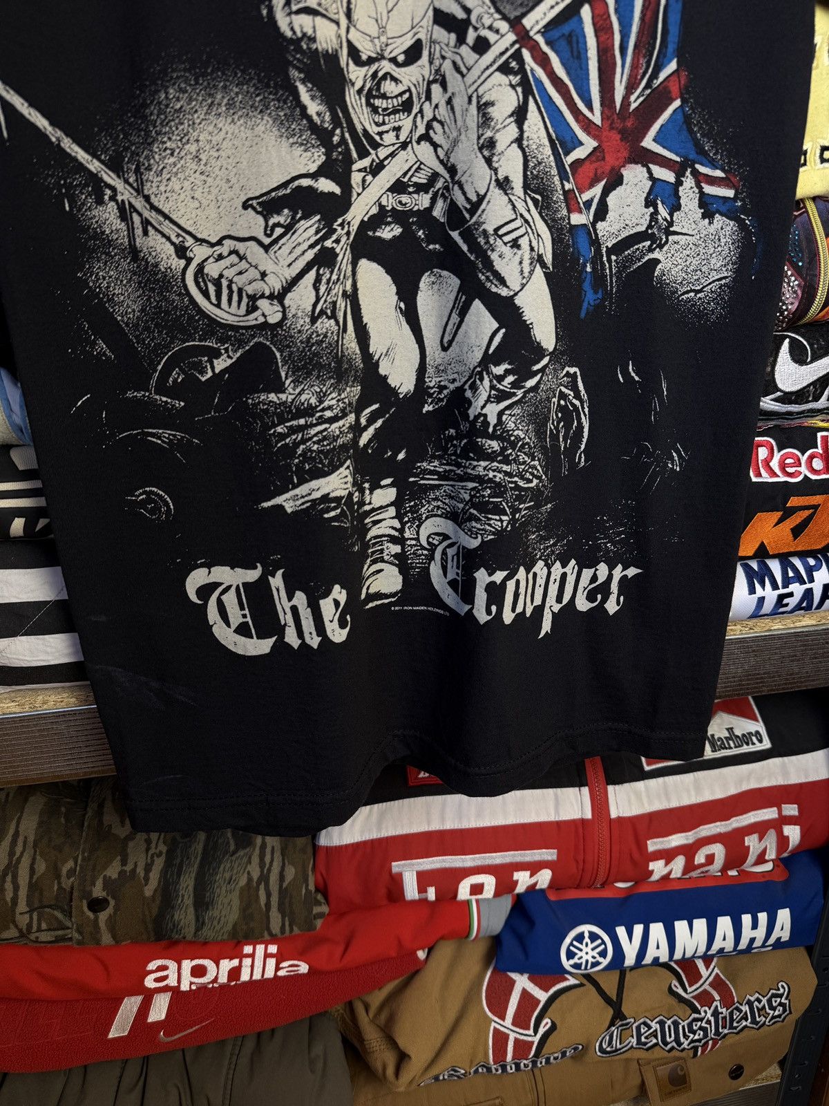 Band Tees Vintage Iron Maiden 2011 The Trooper Y2K Big Logo T-Shirt Size US S / EU 44-46 / 1 - 4 Thumbnail