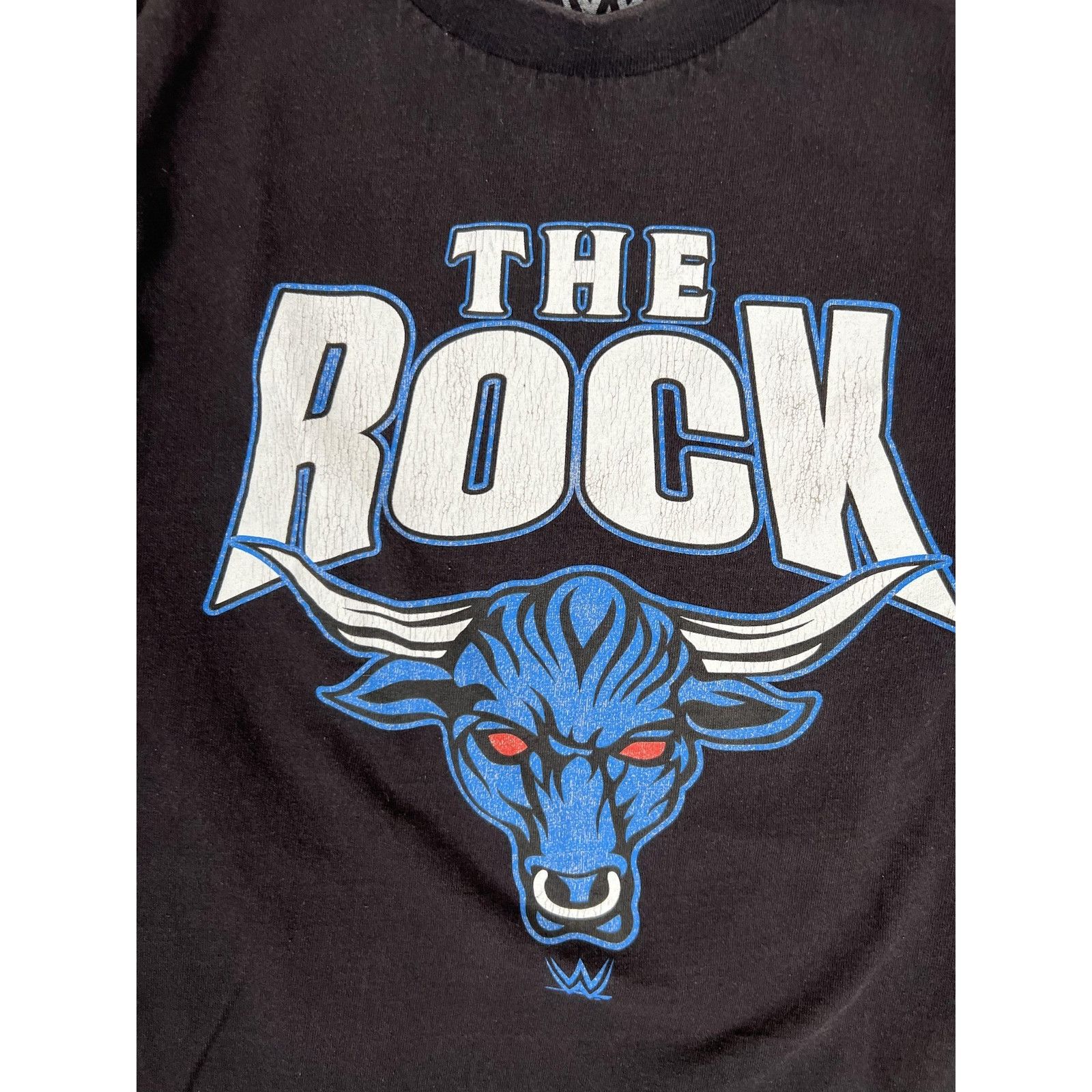 WWE Vintage The Rock T-Shirt Mens XS/Small Black WWE Wrestling Y Size US XS / EU 42 / 0 - 2 Thumbnail