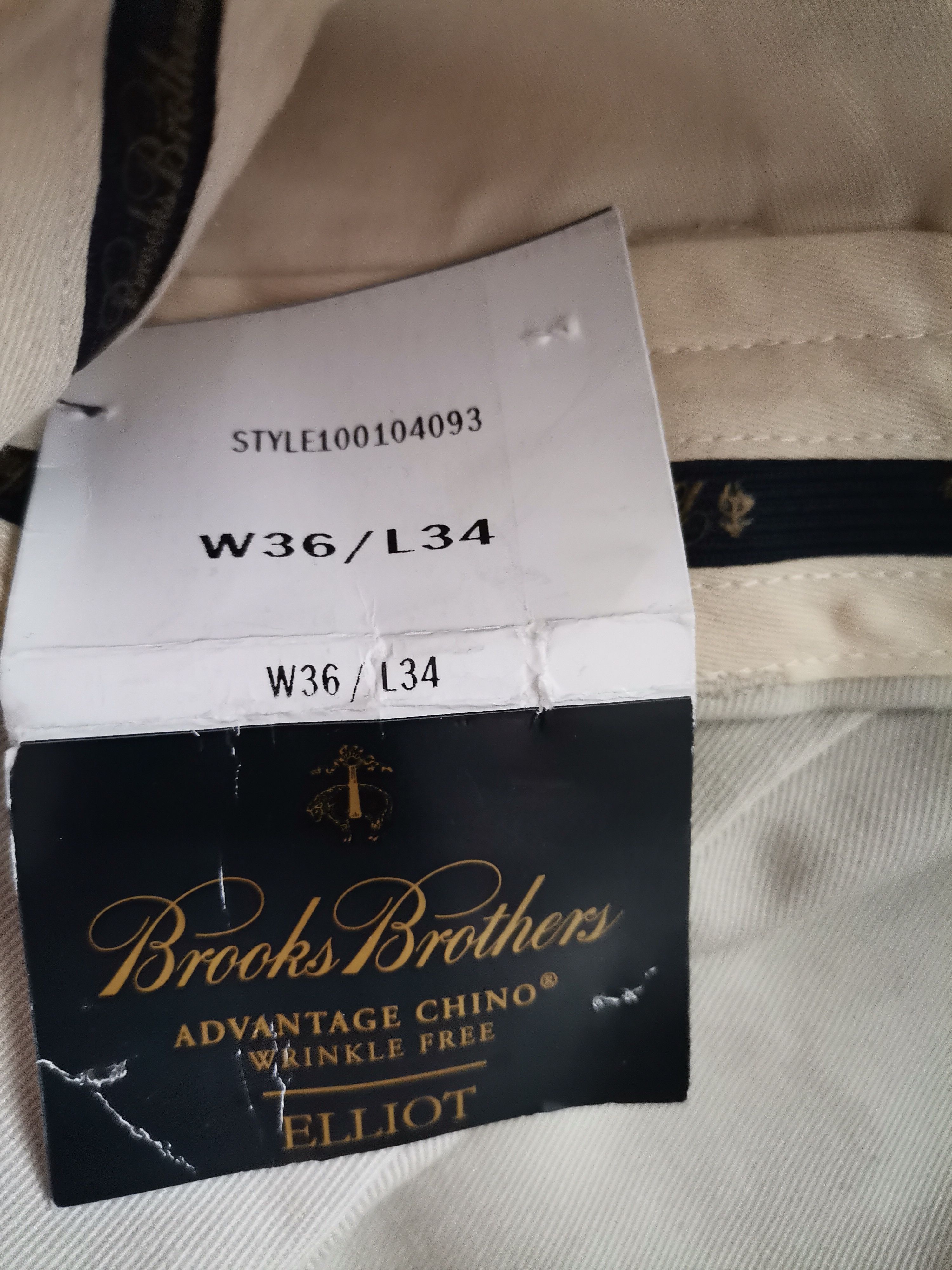 Brooks Brothers Vintage Brooks Brothers Elliot Chino Pants Size US 36 / EU 52 - 6 Thumbnail
