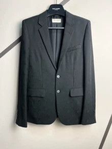 Saint Laurent Paris Authentic Saint Laurent star embroidered wool suit Size 46R - 1 Thumbnail